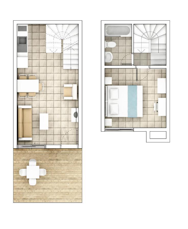 One-Bedroom Maisonette Easy Pool Access