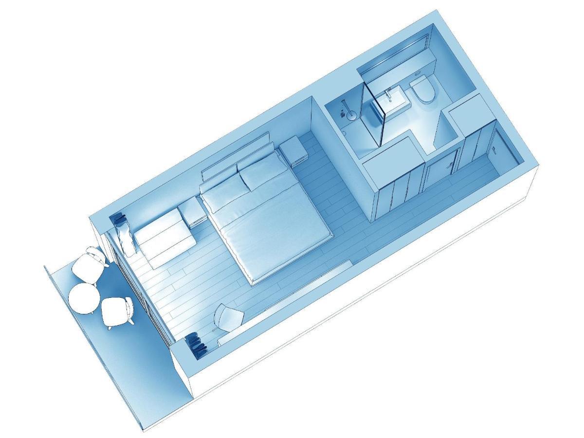 Comfort Tweepersoonskamer met Balkon en Uitzicht op Zee