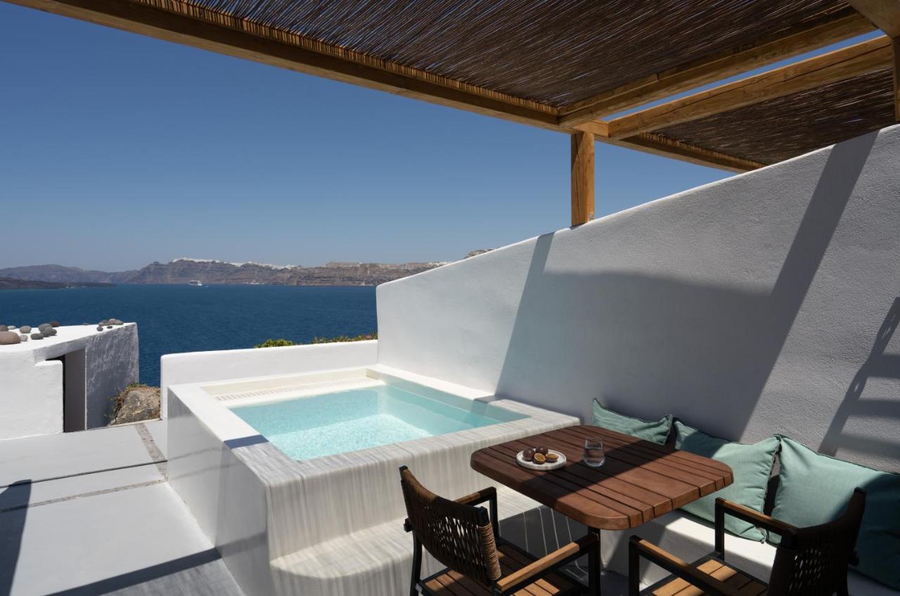 Chambre Deluxe avec Petite Piscine - Vue sur Caldeira