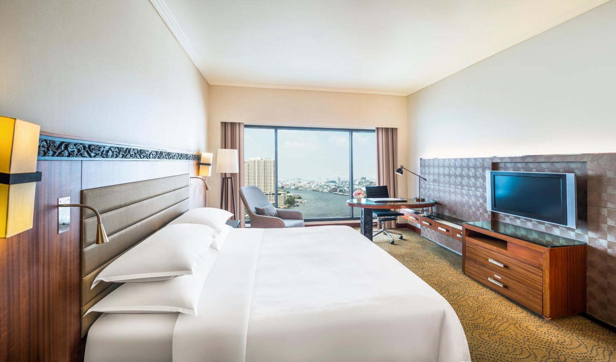 Deluxe Kamer met 1 Kingsize Bed en Uitzicht op de Rivier