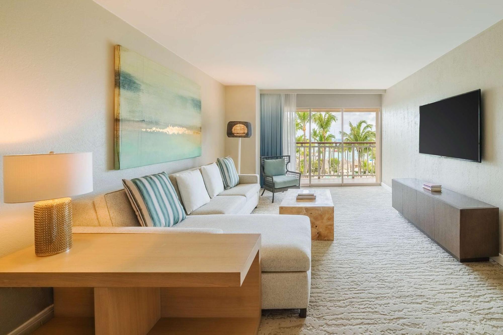 Suíte Cayena com Cama King-size, Varanda e Vista do Resort em Andar Alto