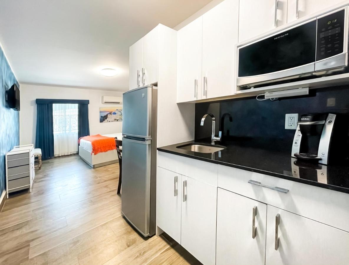 Acomodação Superior Courtyard com 1 Cama Queen-size e Cozinha Completa