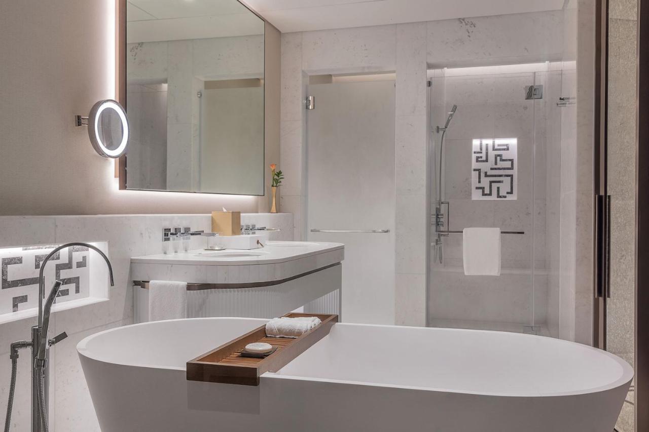 Deluxe King Room with City View, KYMA beach access, Signature St. Regis Butler Service