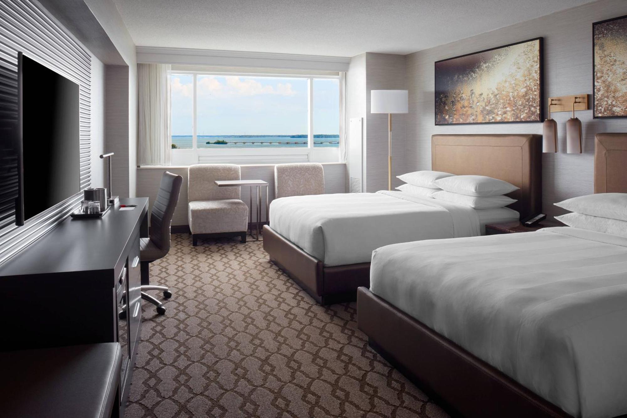 Queen Room Two Queen Beds River View
