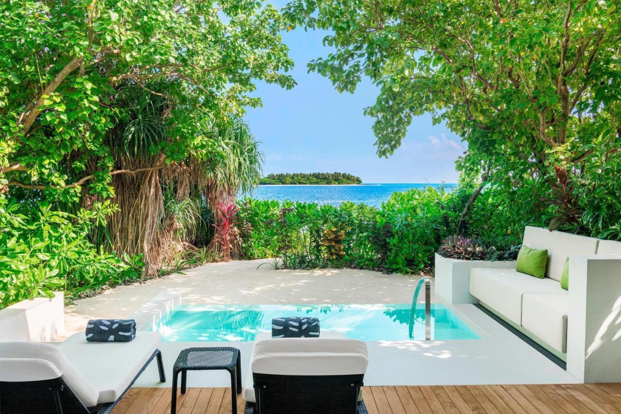 Familien-Strandvilla mit 2 Queensize-Betten und Zugang zum Pool