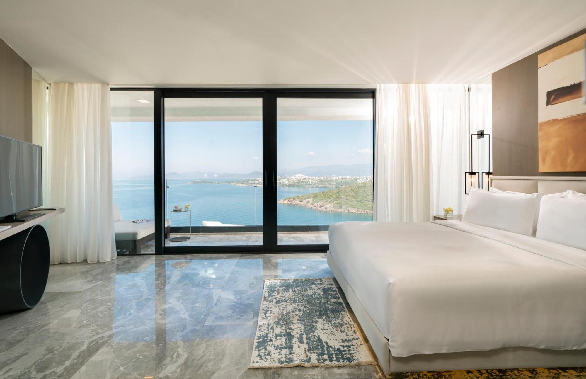Deluxe Zimmer mit Meerblick und Balkon
