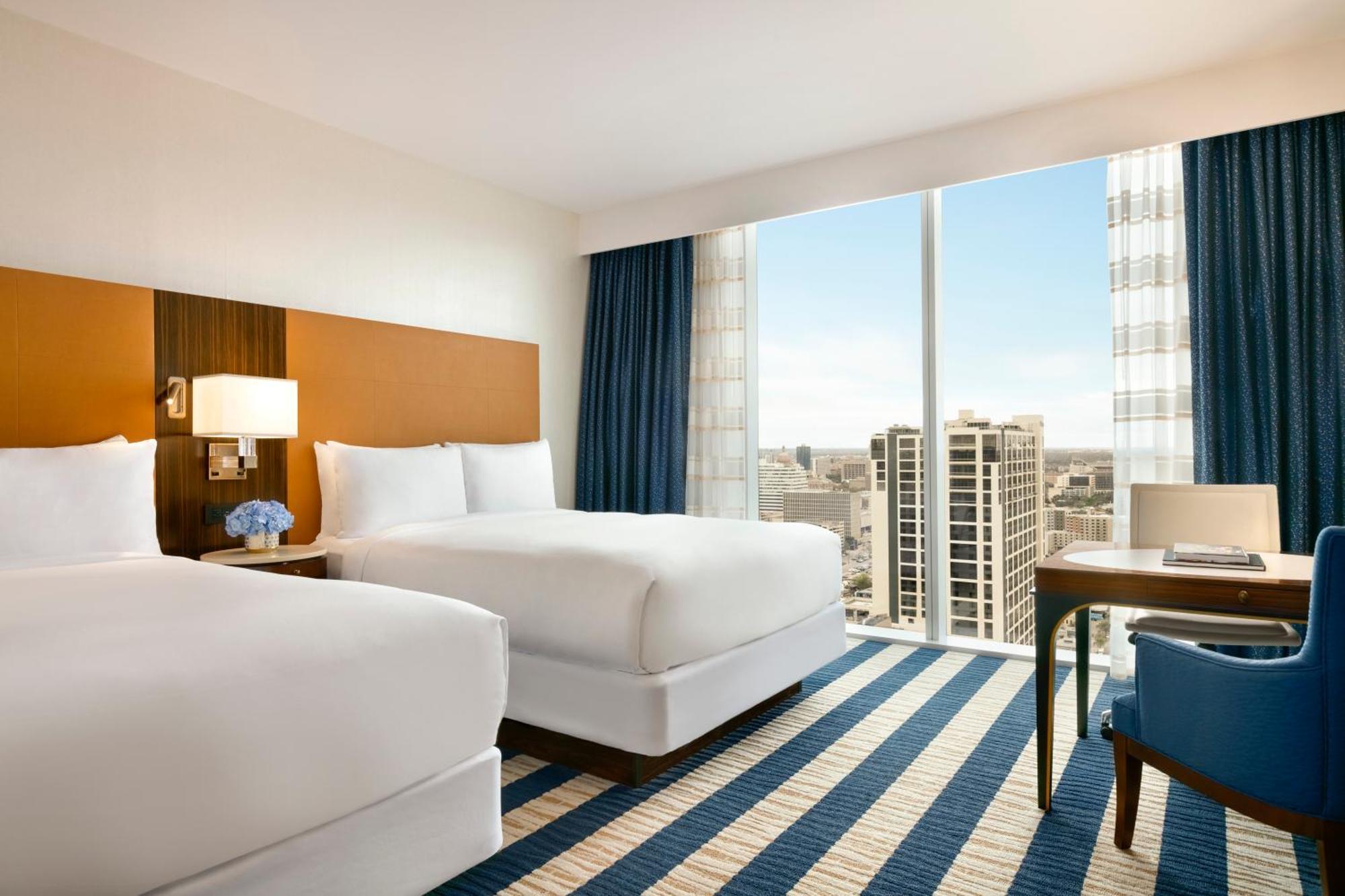 Fairmont Queen Room Two Queen Beds Roll Shower Mobility Access