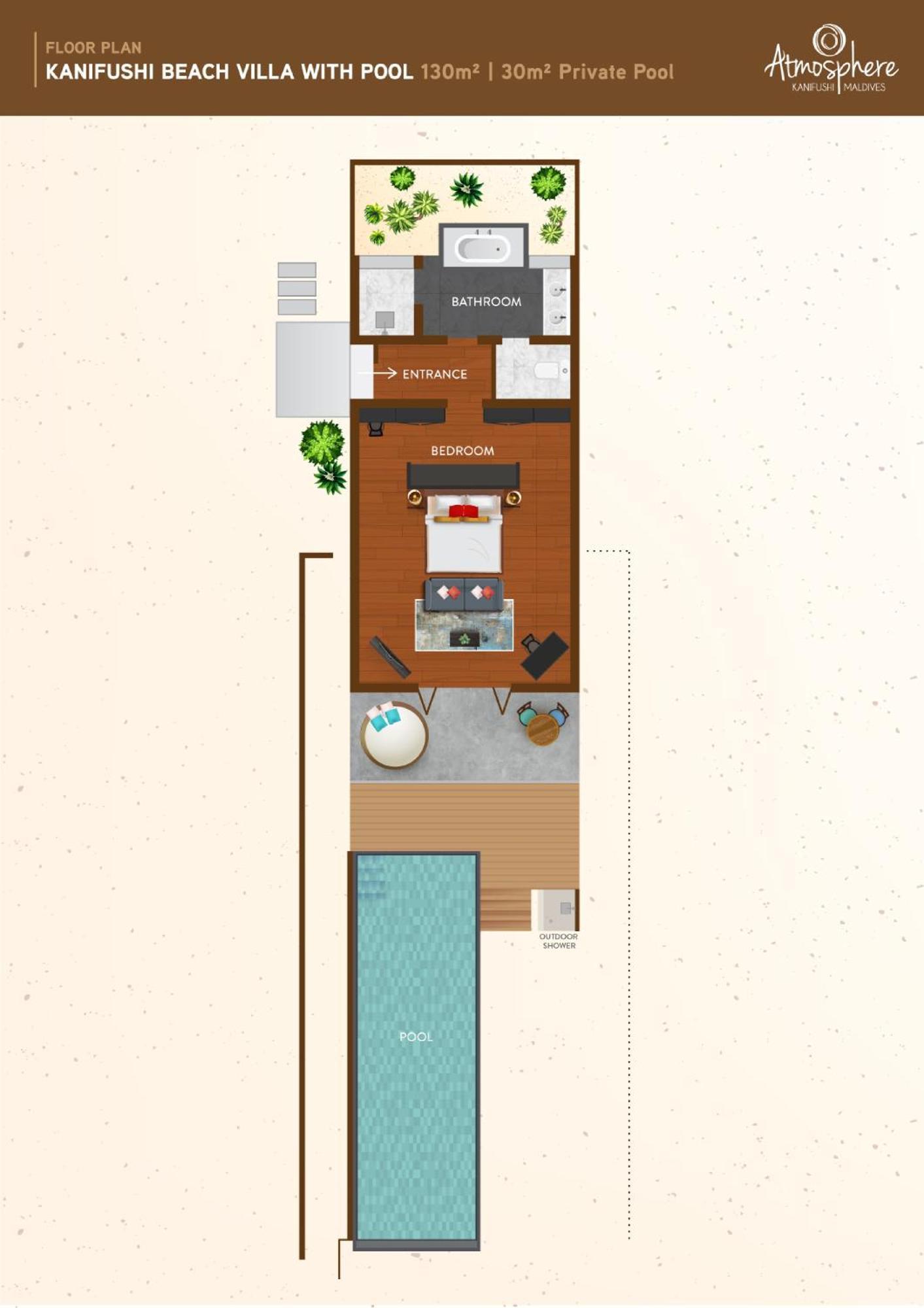 Kanifushi Beach Villa Pool