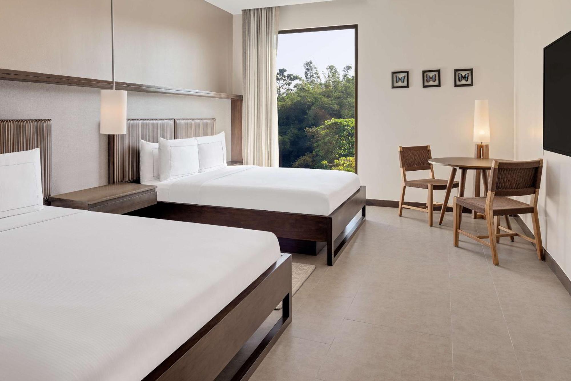 Queen Room with Two Queen Beds and Seating Area