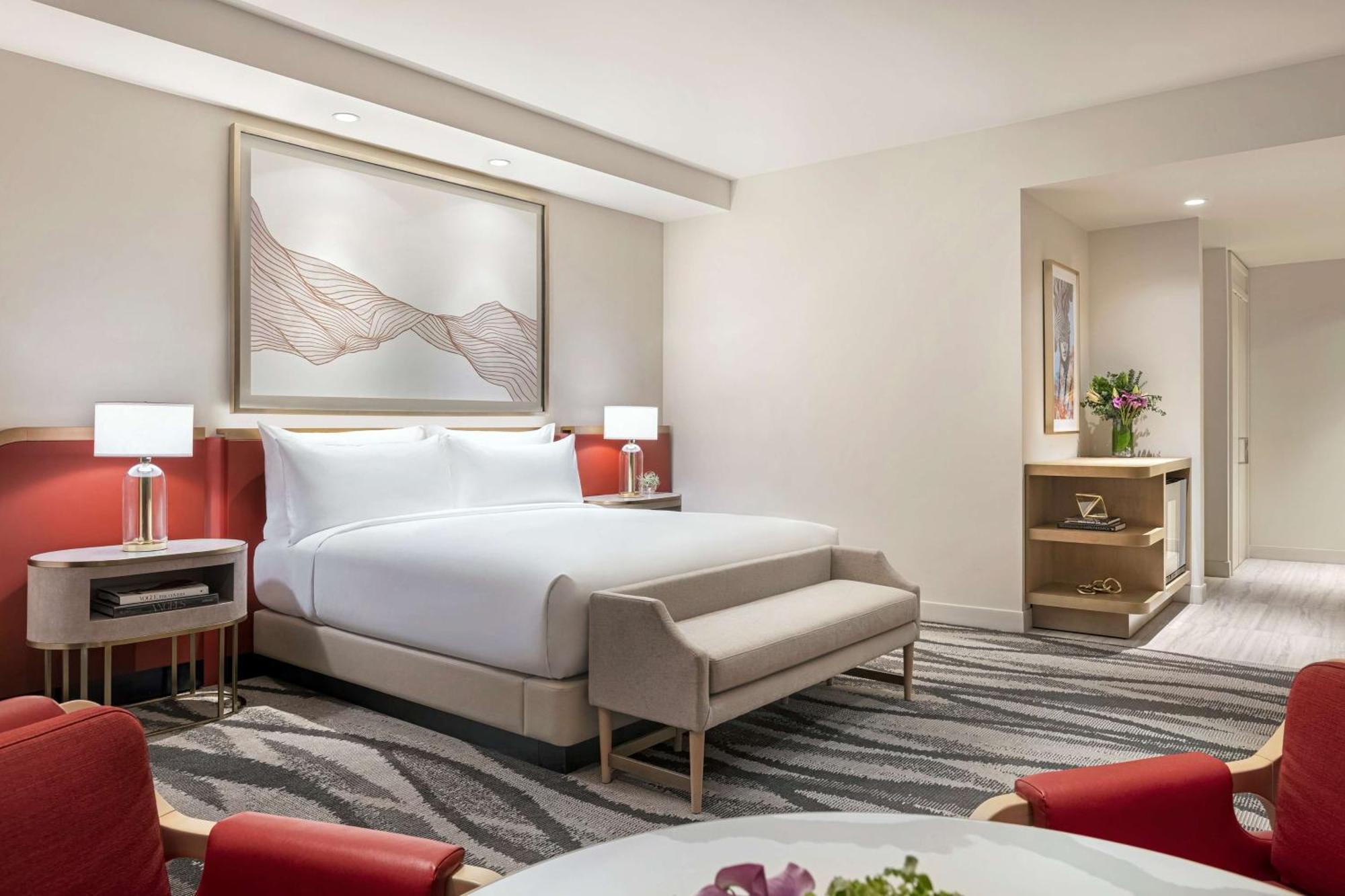 Habitación Premium con cama extragrande y vistas a la ciudad