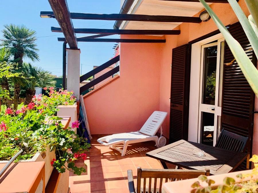 Dreibettzimmer mit Terrasse