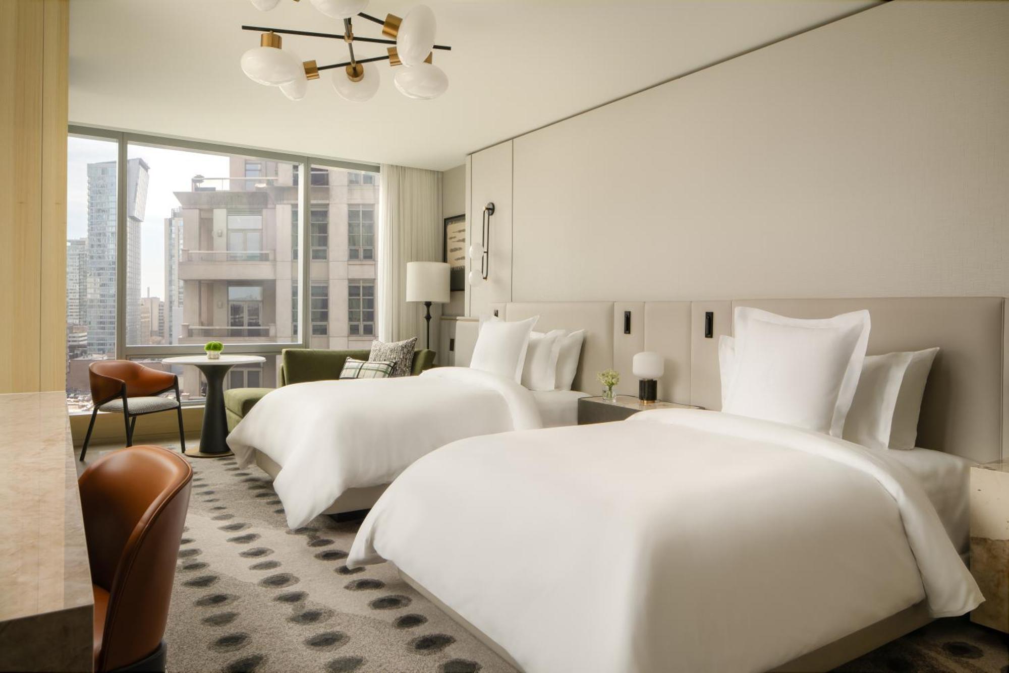 Chambre de Luxe avec 2 Lits Doubles