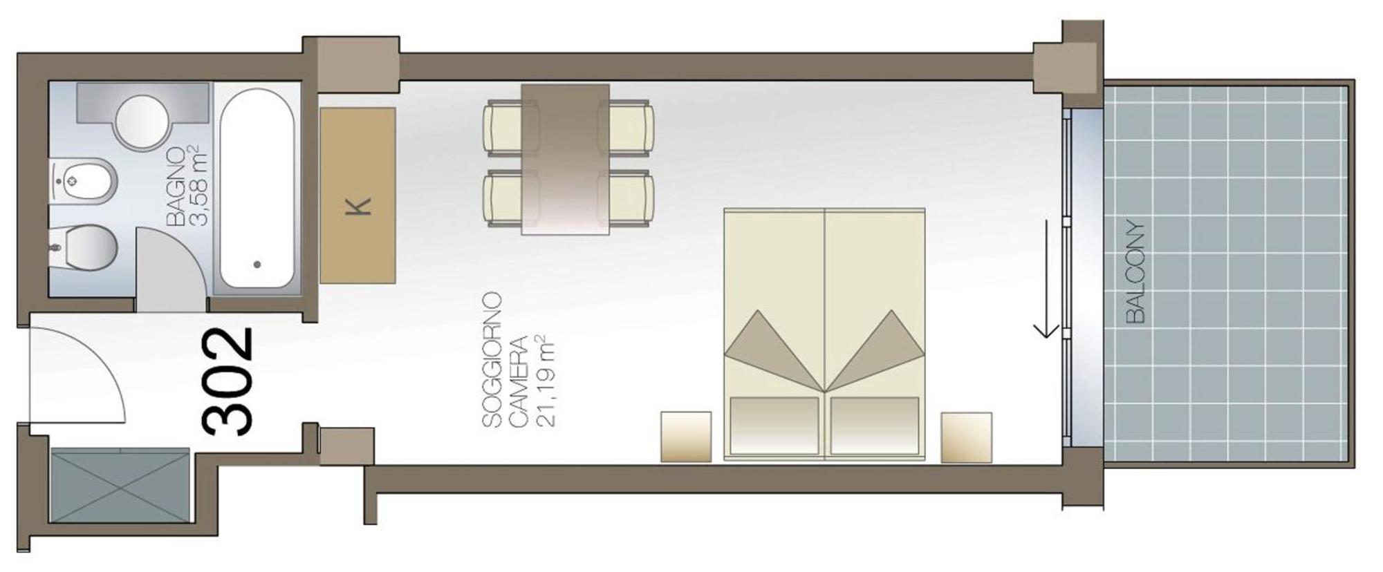 One-Bedroom Apartment