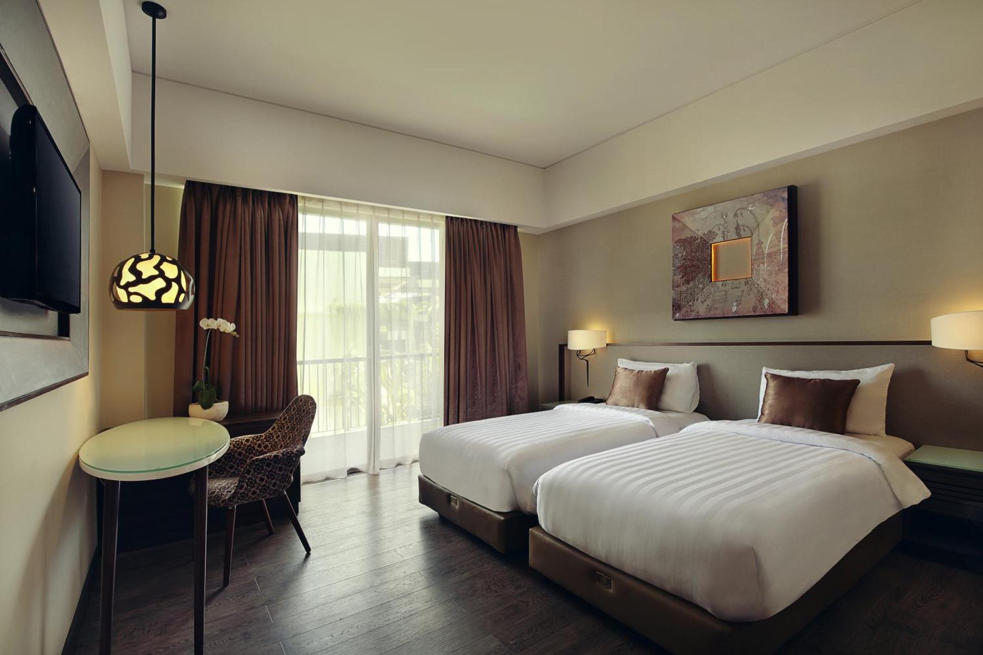 Chambre Lits Jumeaux Deluxe avec Balcon