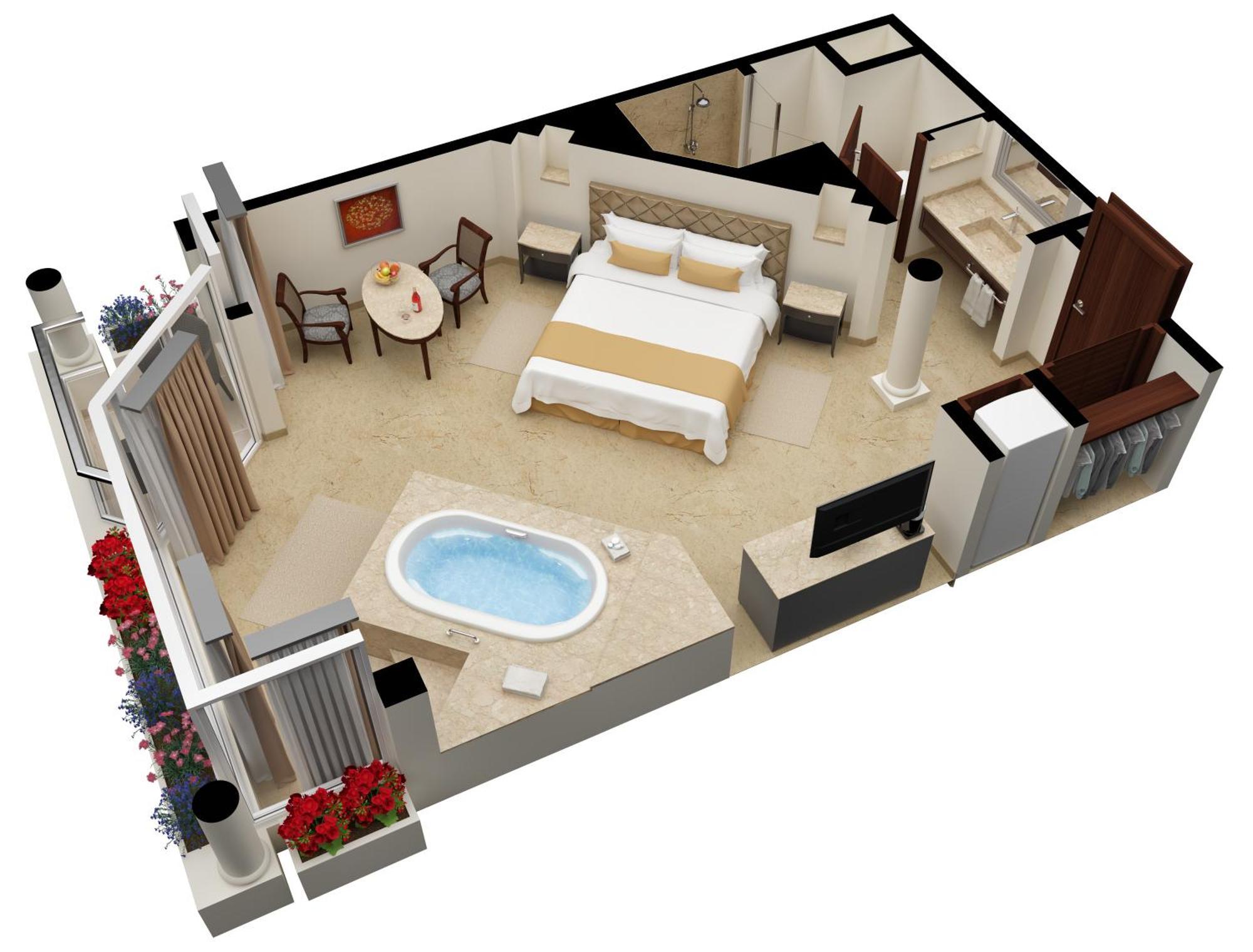 Superior Honeymoon Suite Ocean Front King Size Bed