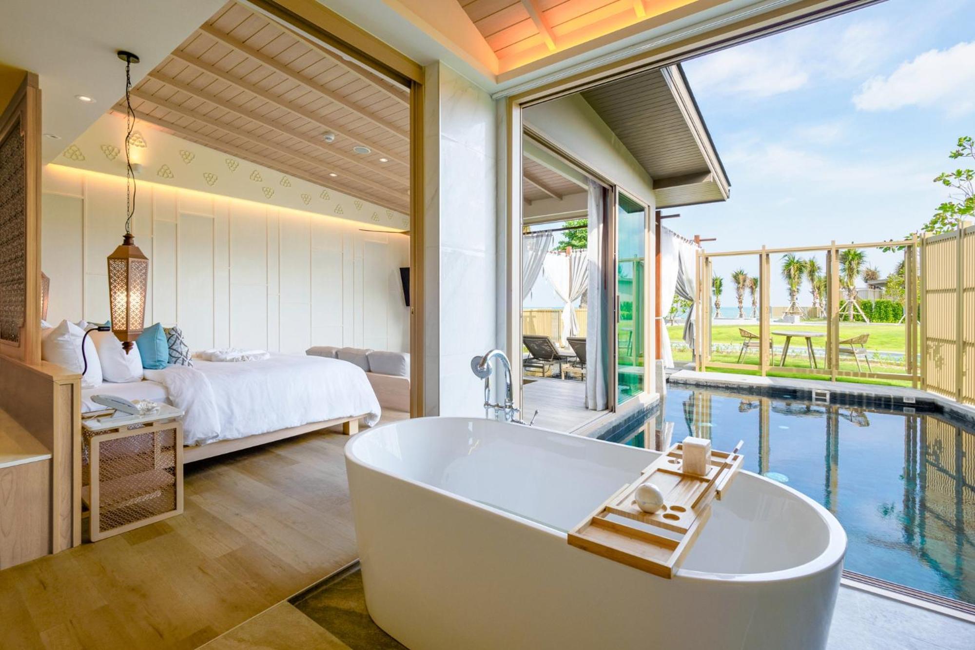 Villa Romance mit Pool und Meerblick – Adult Only