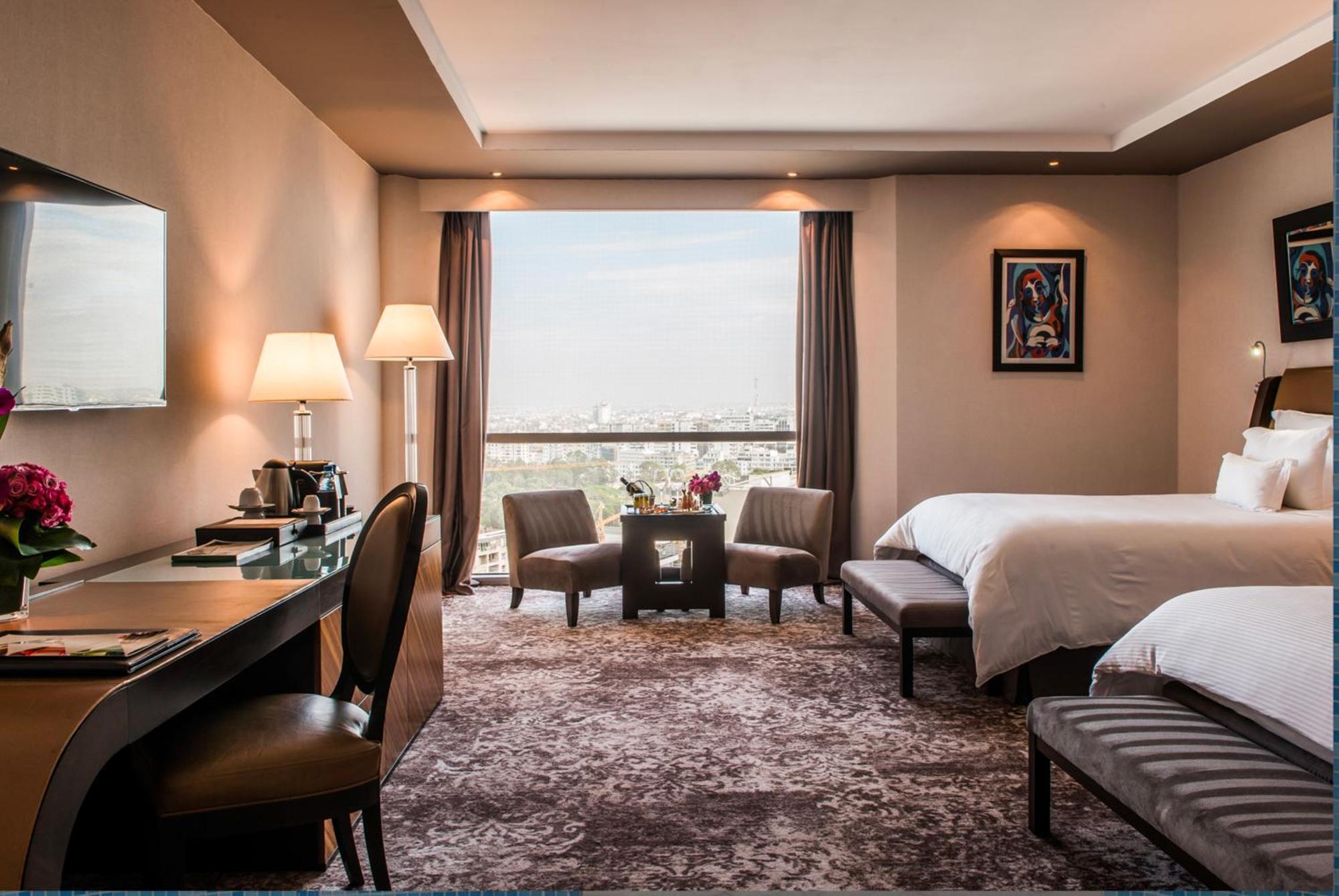 Deluxe Room 2 Queen Size Beds City View