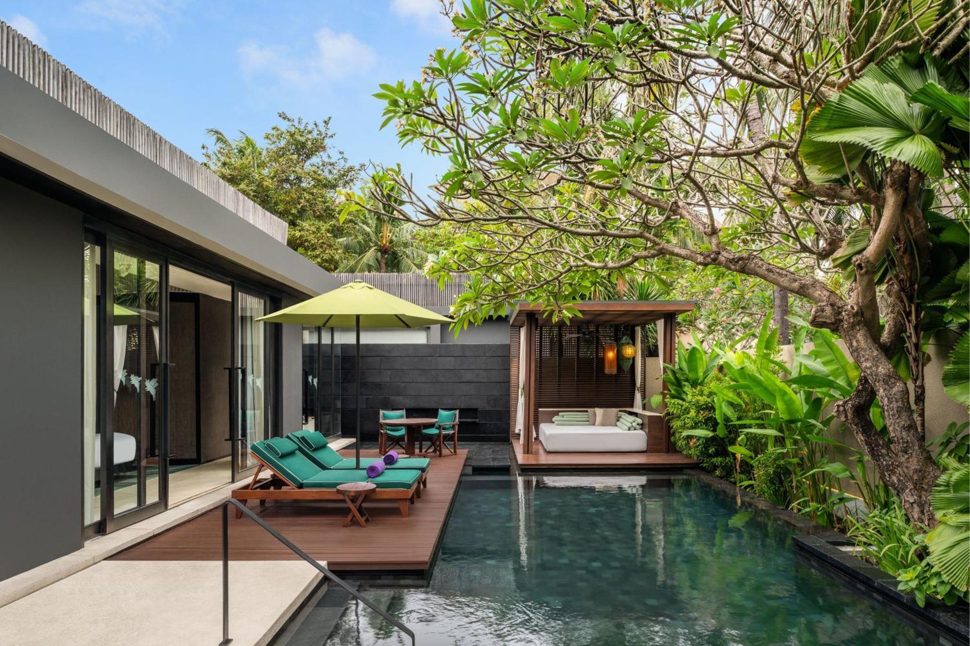 Oasis One Bedroom Villa 1 Bedroom Villa 1 King Pool cabana Private pool Terrace