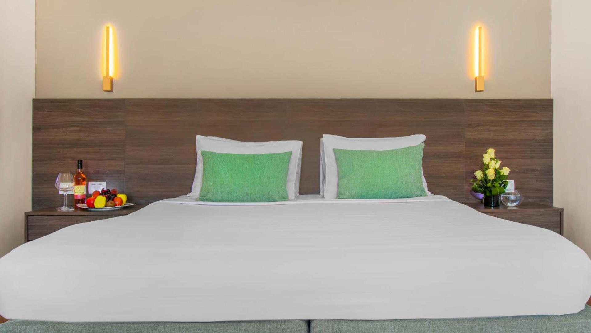 Oasis Queen or Twin Room Partial Sea & Garden View