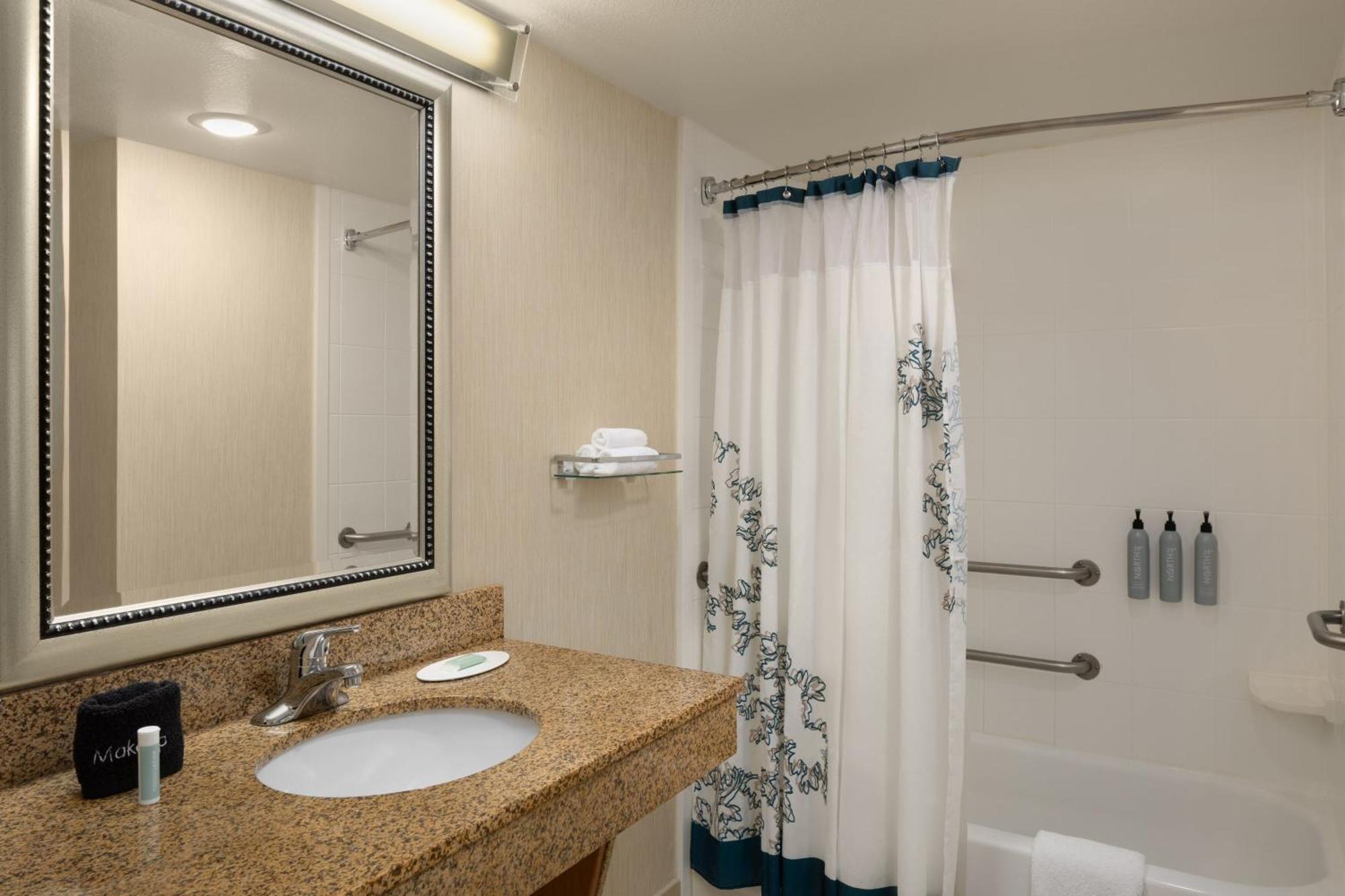 One-Bedroom King Suite Sofa Bed Balcony