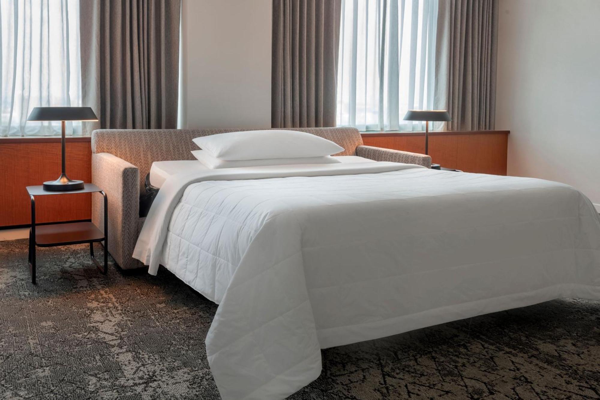 Suíte Executiva no Andar Executivo com Cama King-size, Vista do Rio e Sofá-cama