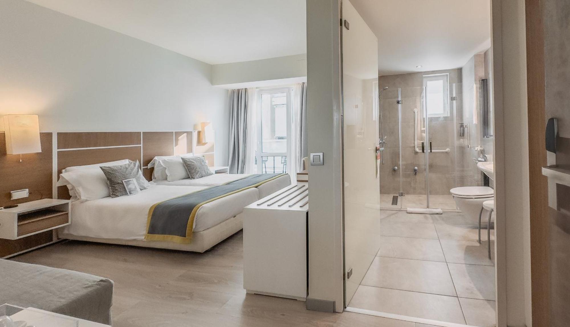 Chambre Double Éco Chic avec Balcon Privé