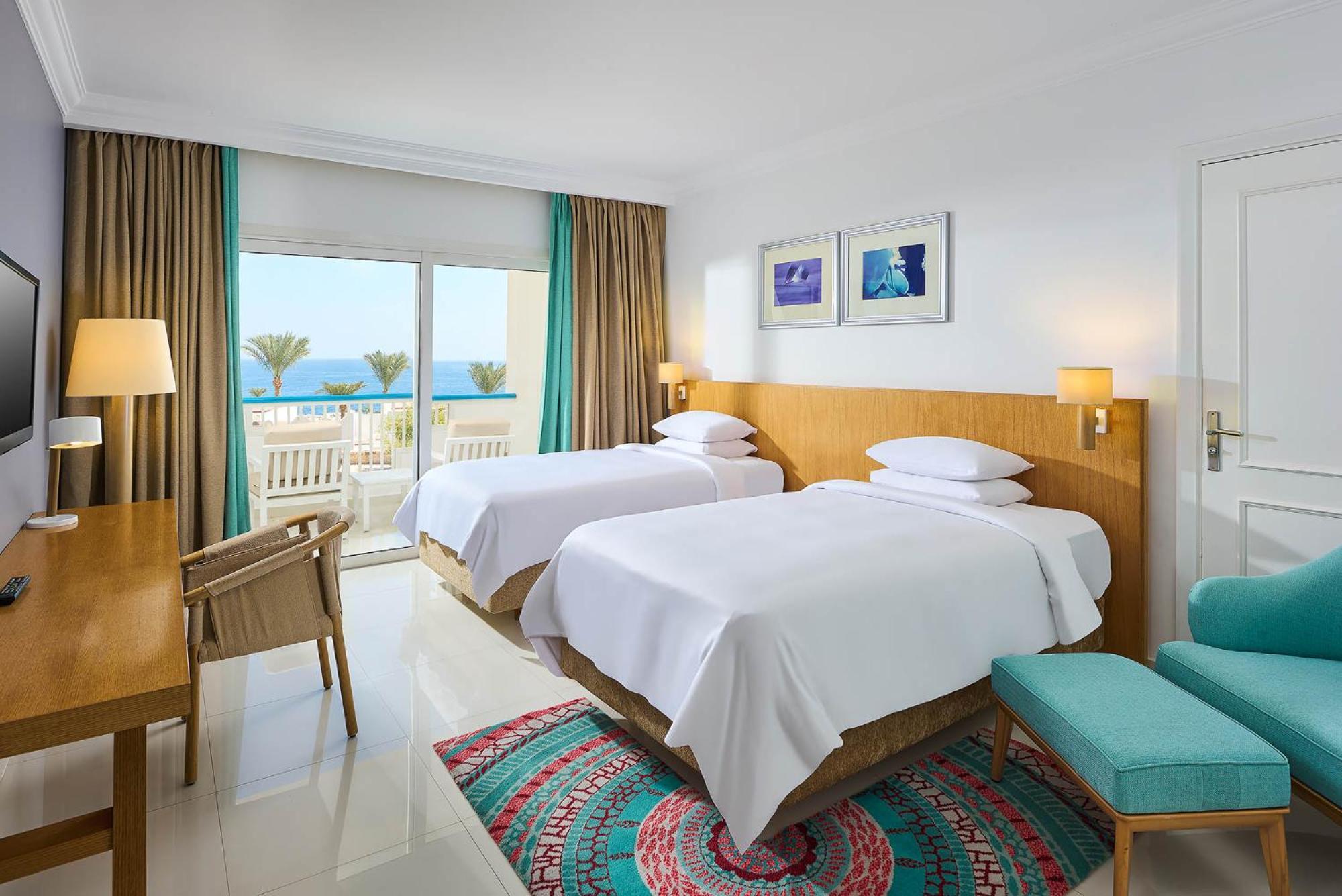 Premium Sea View Room Guest room 2 Twin beds