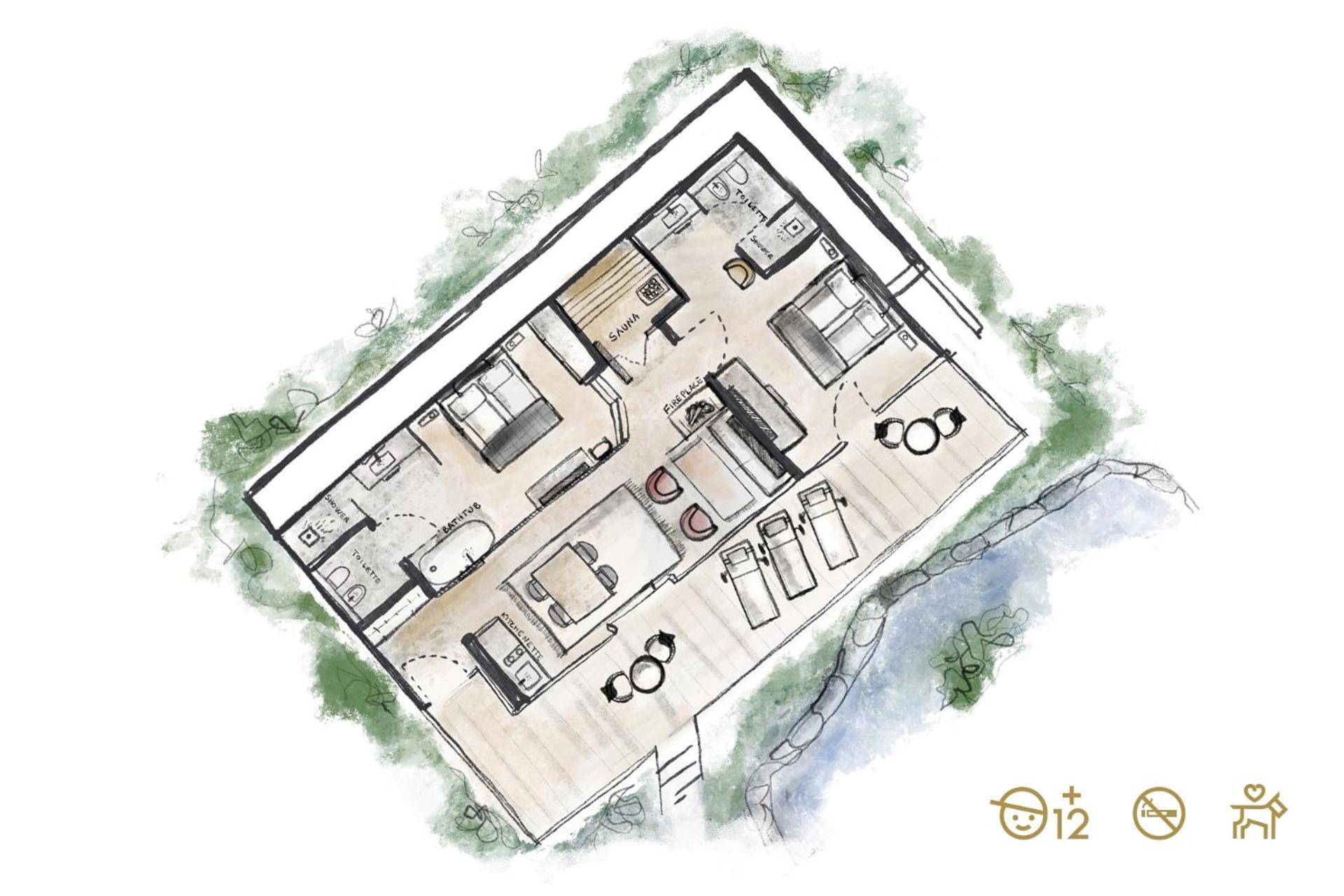 Two-Bedroom Chalet