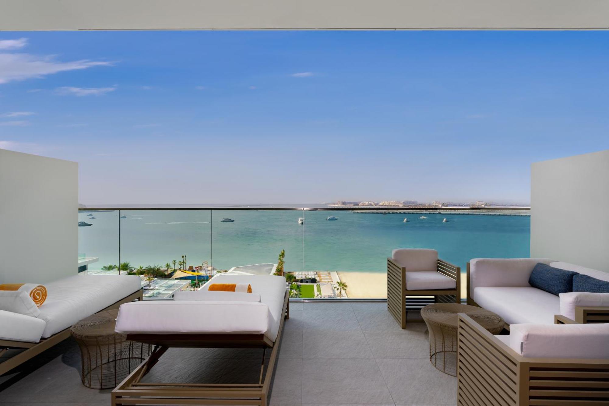 Luxe Kamer met uitzicht op zee en twee aparte bedden