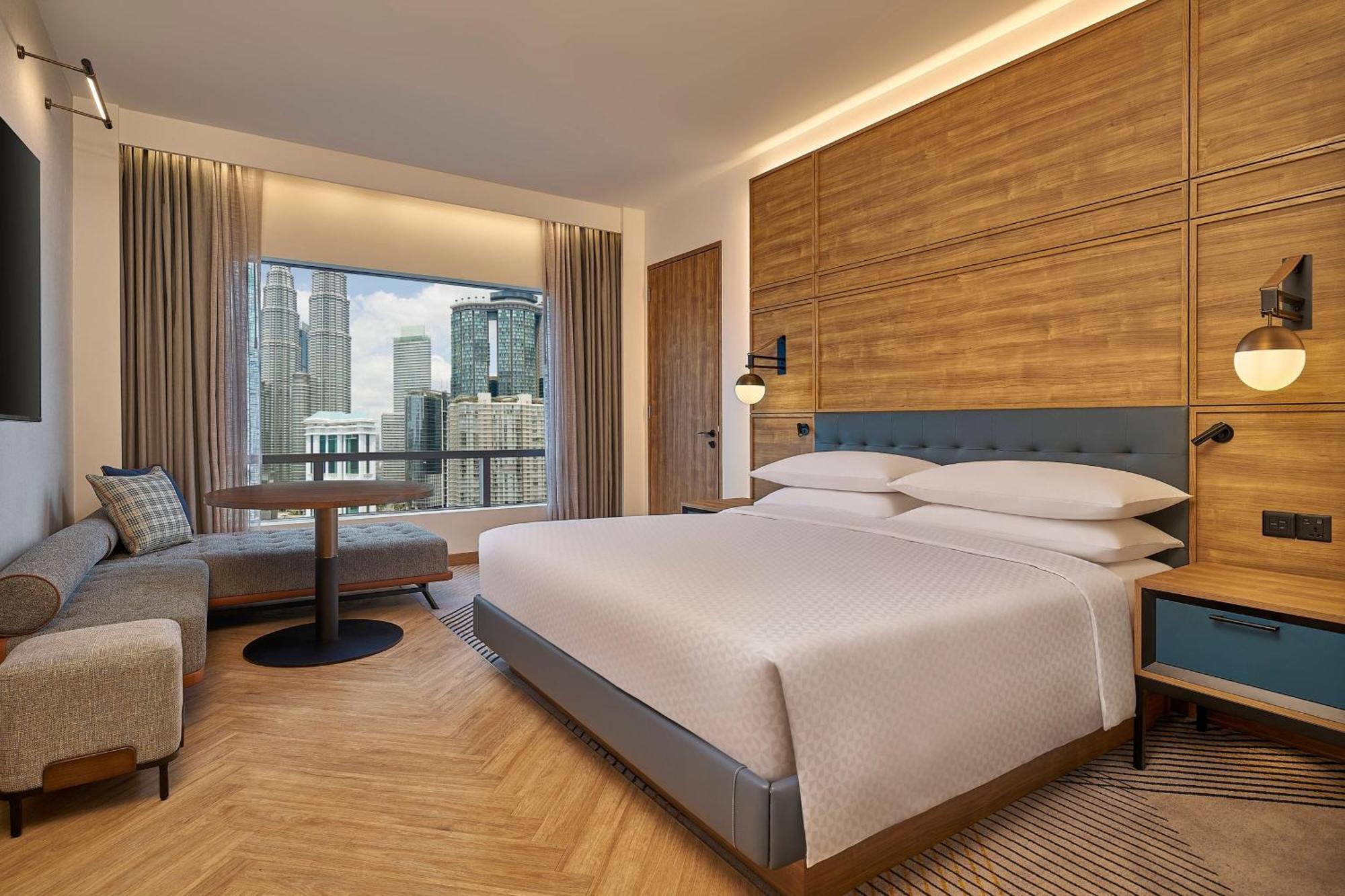 Two-Bedroom Family Suite with City View