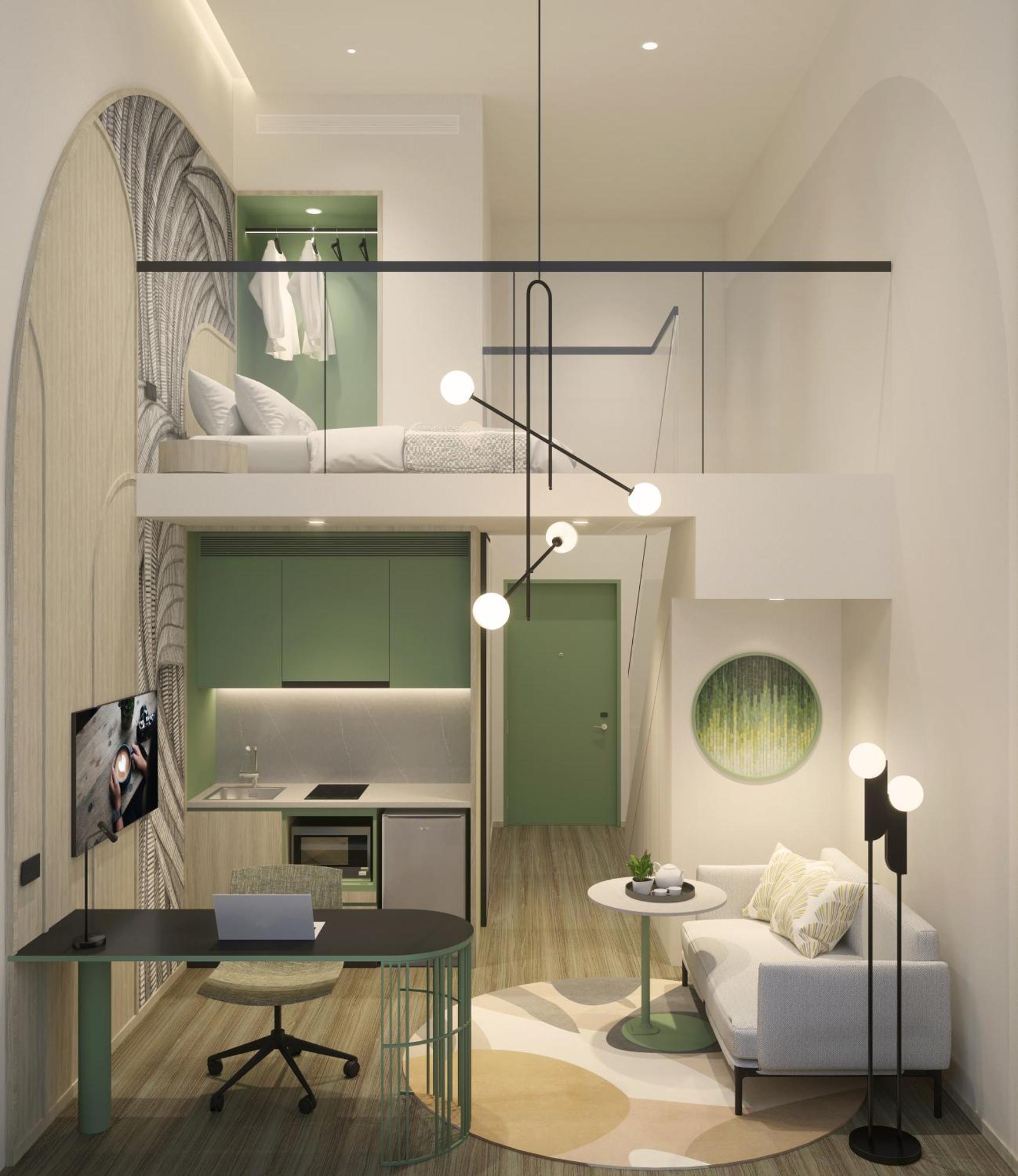 One-Bedroom Executive Loft