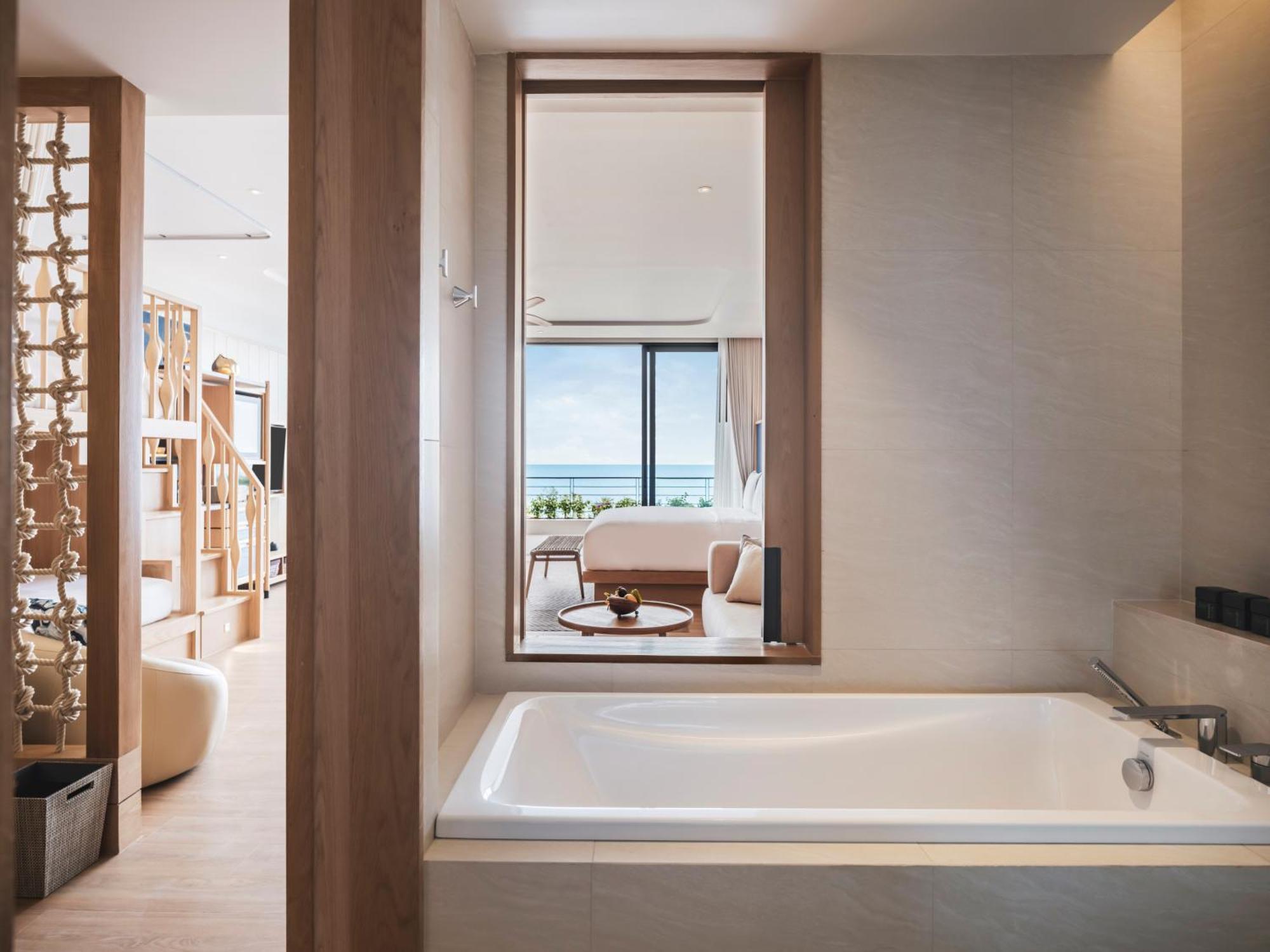 Family Sea View Suite comp scheduled sea transfers from Phuket or Krabi