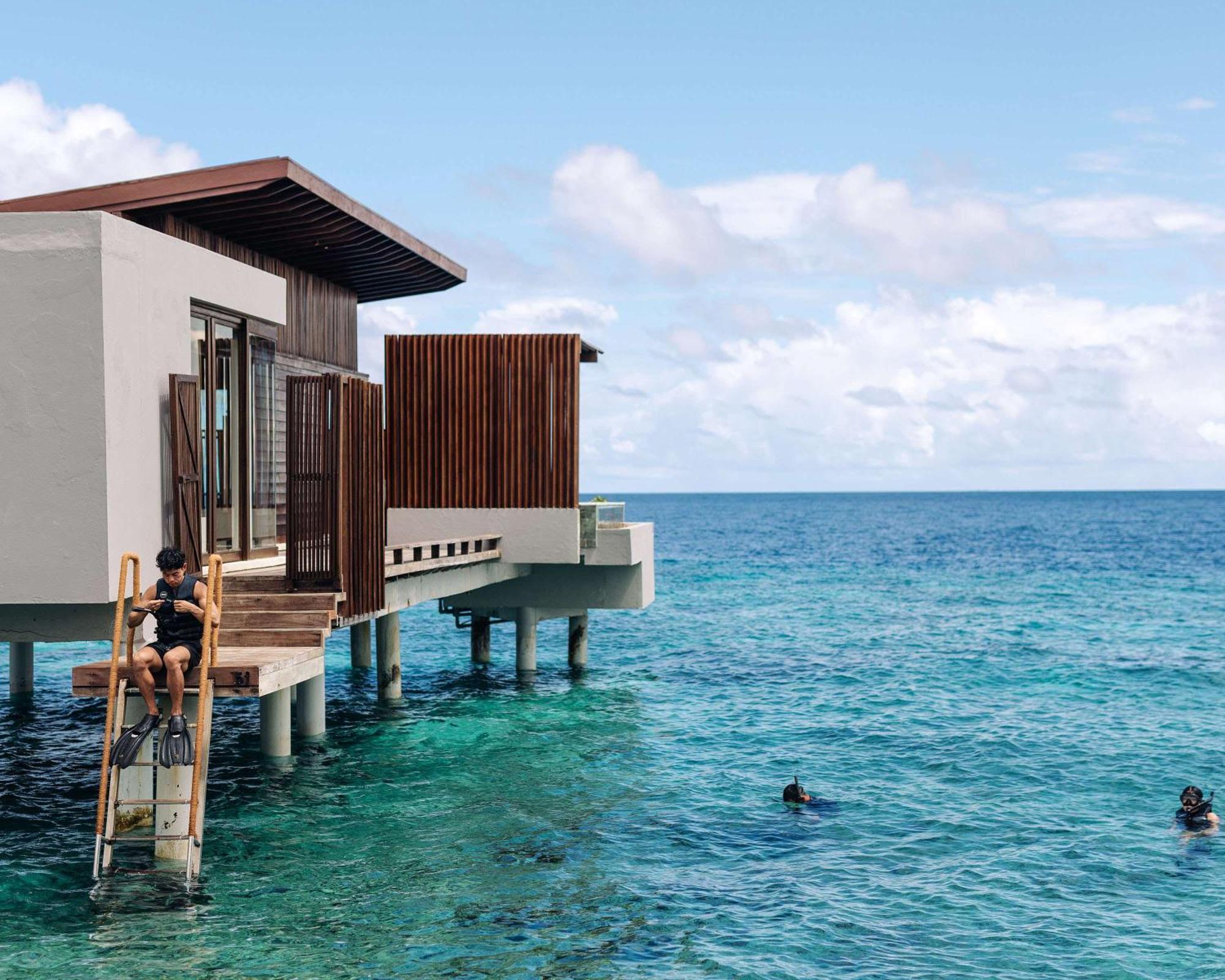 Overwater Sunset Villa