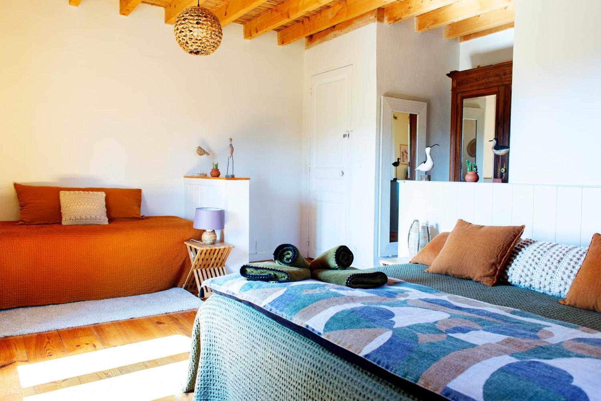 Chambre Lit King-Size - Vue sur Jardin