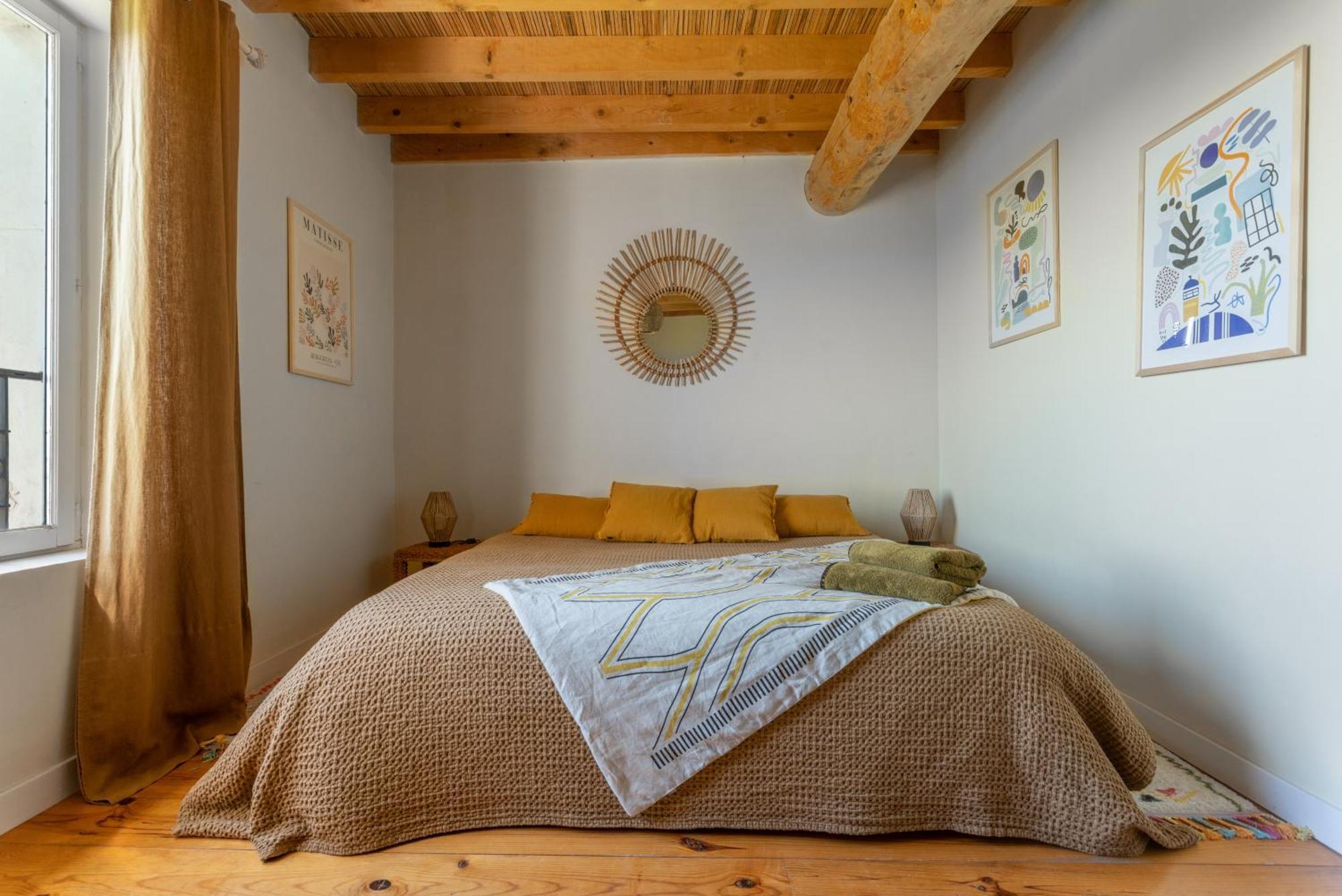 Chambre Lit King-Size - Vue sur Jardin