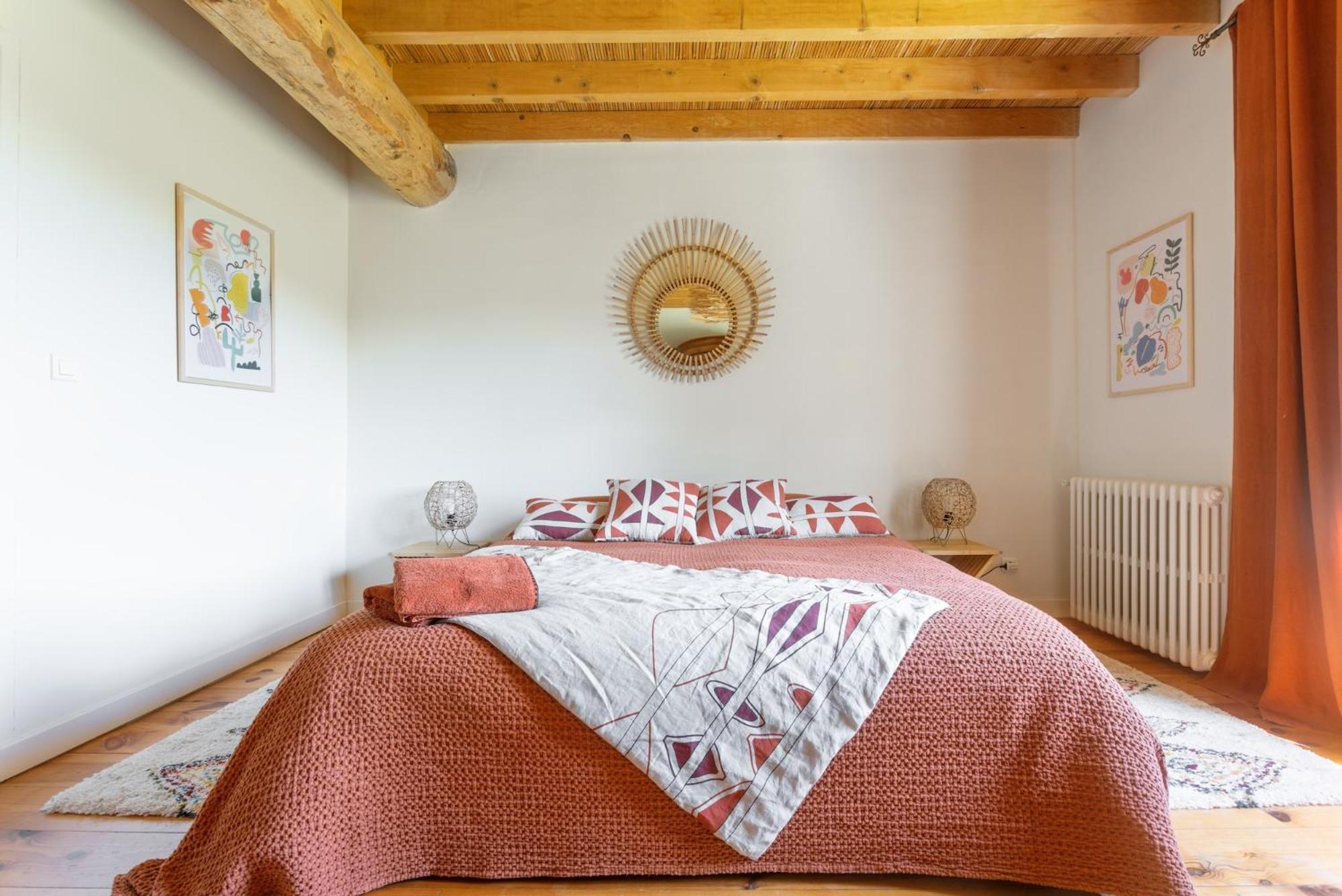 Chambre Lit King-Size - Vue sur Jardin