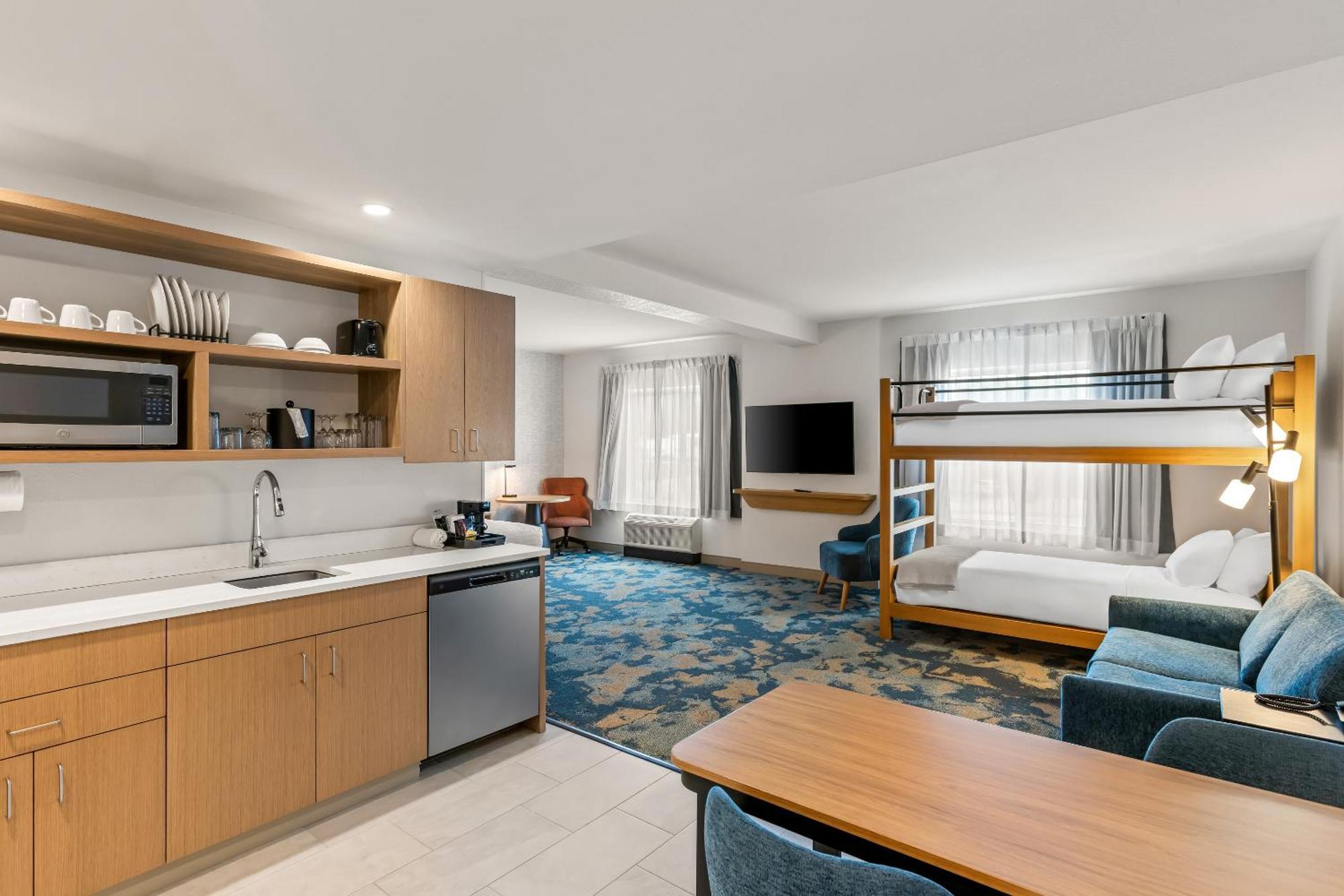 Family King Suite with Bunk Bed and Sofa Bed