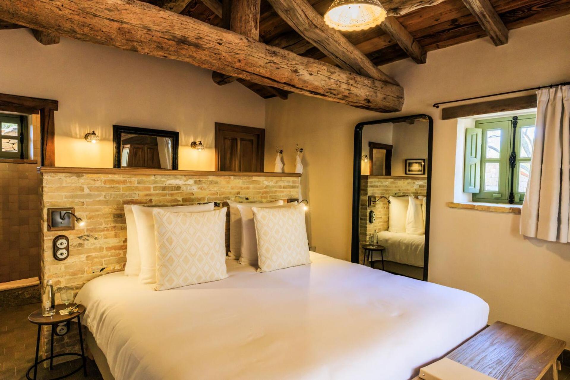 Chambre Lit King-Size - Vue sur Jardin