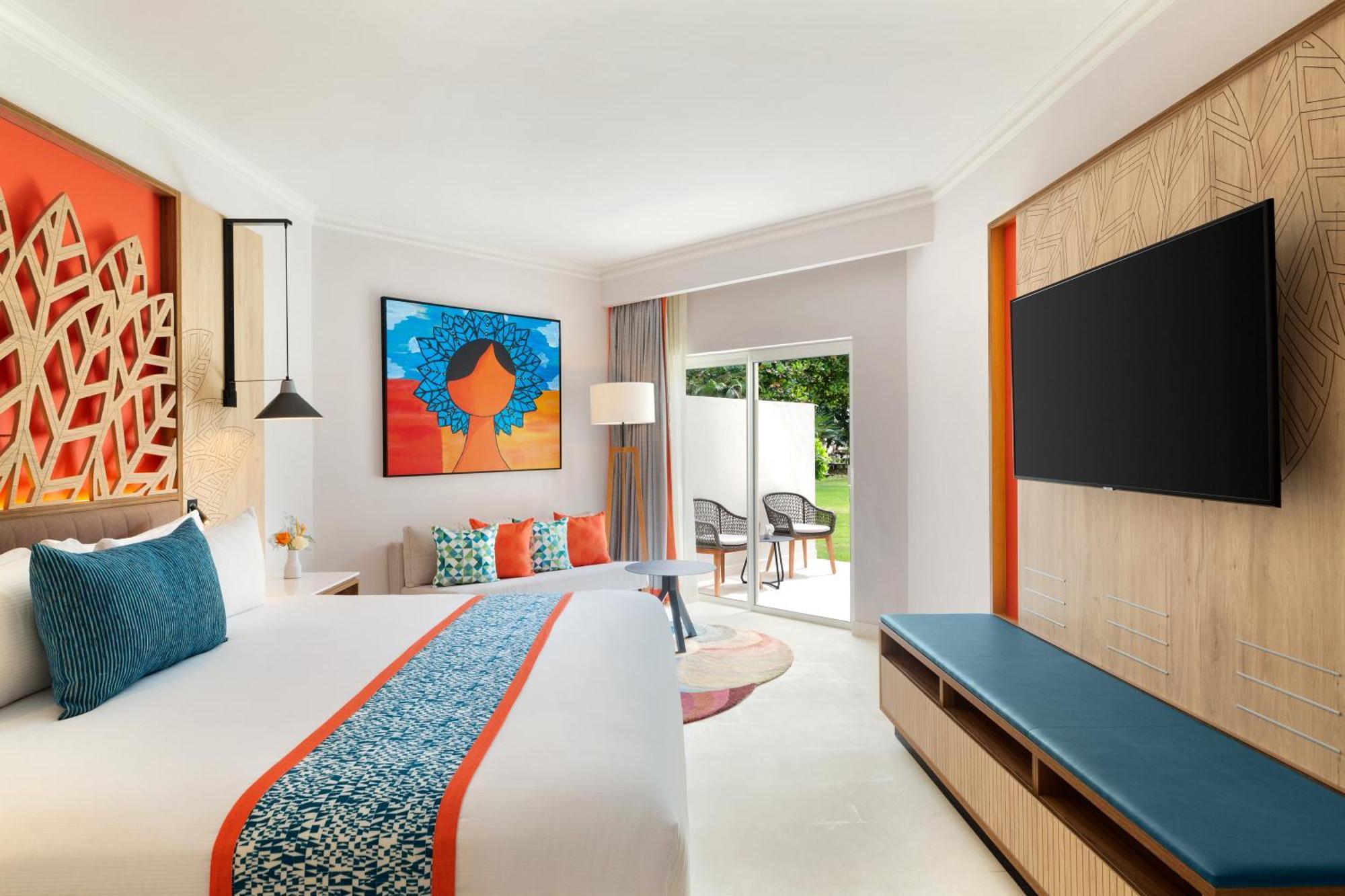 Habitación Premium con vistas al jardín - 1 cama extragrande