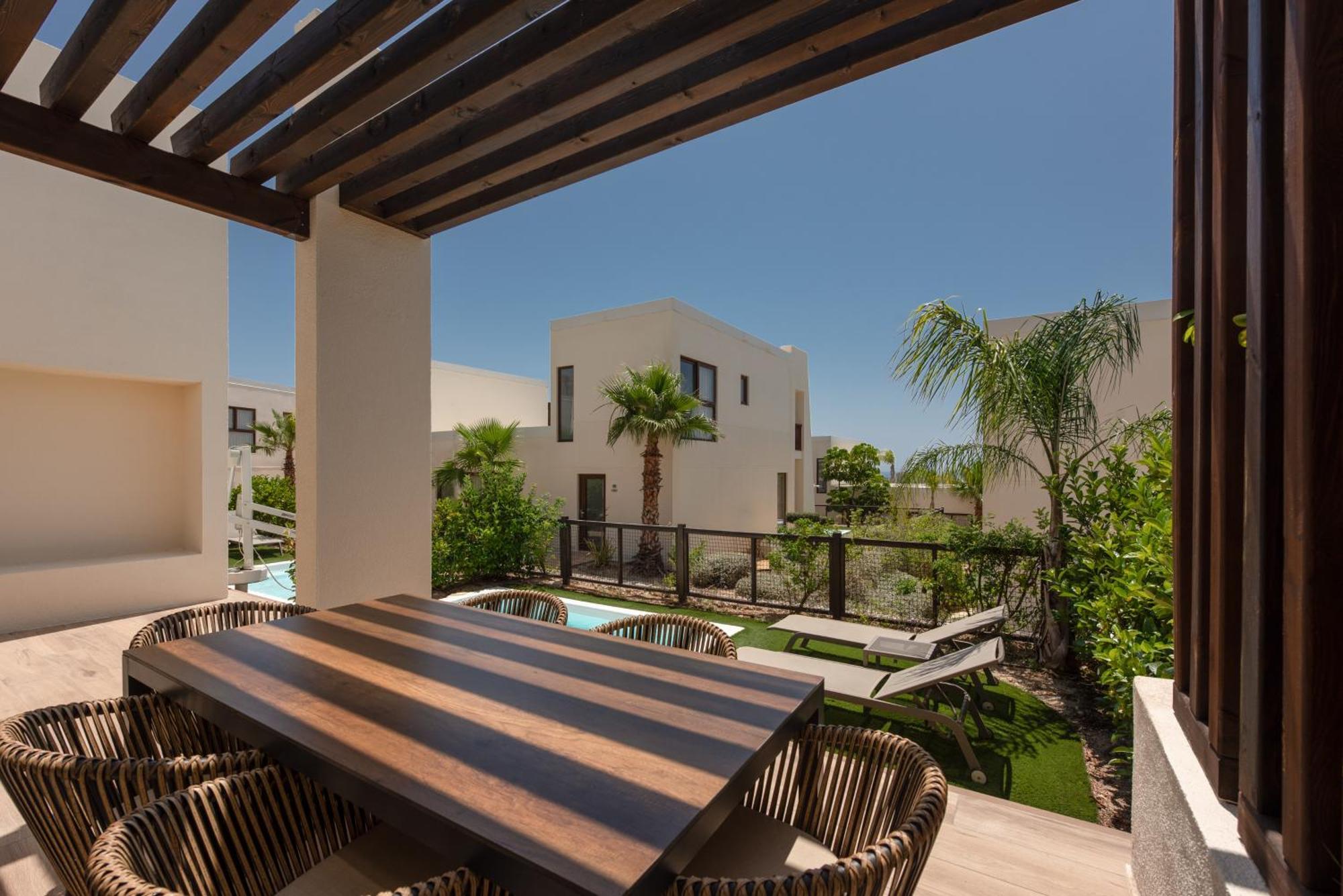 Two-Bedroom Adapted Pool Villa Balcony Resort View