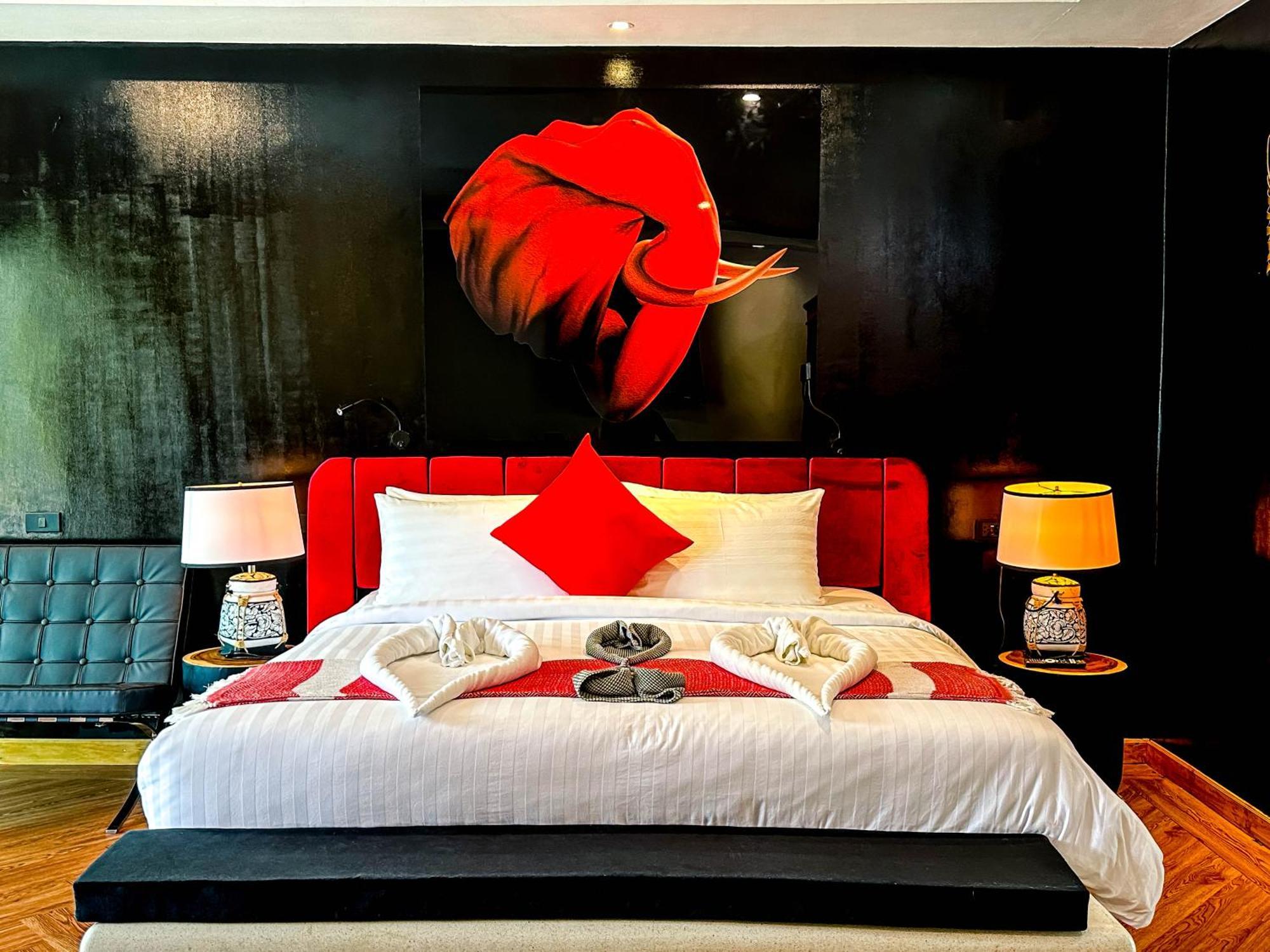 Deluxe Zimmer mit Kingsize-Bett