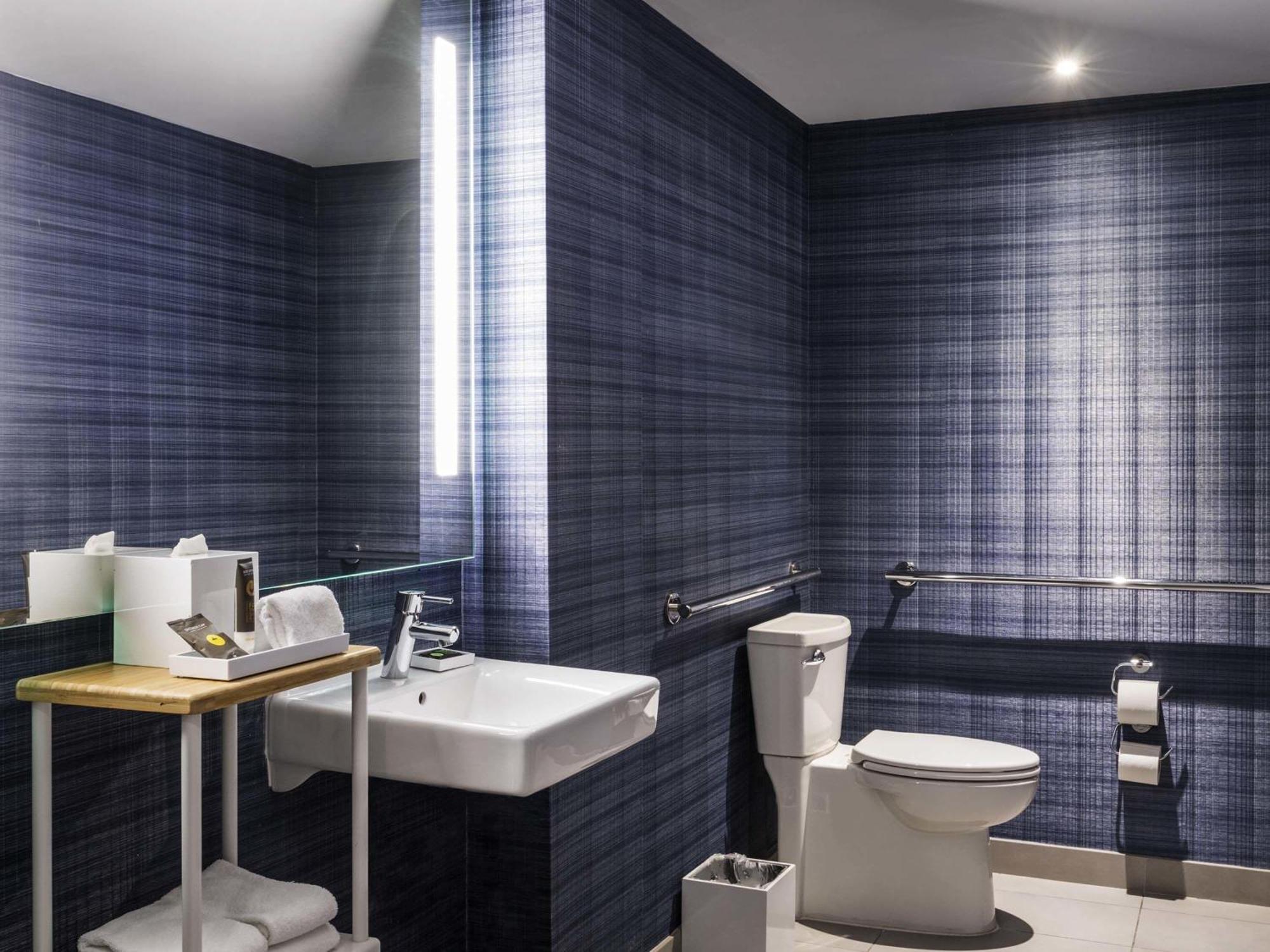 Superior King Room Roll Shower City Park View Mobility Accessible