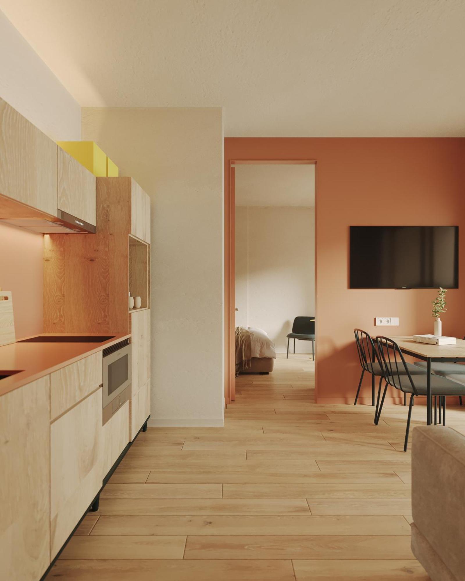 Two-Bedroom Standard Apartment