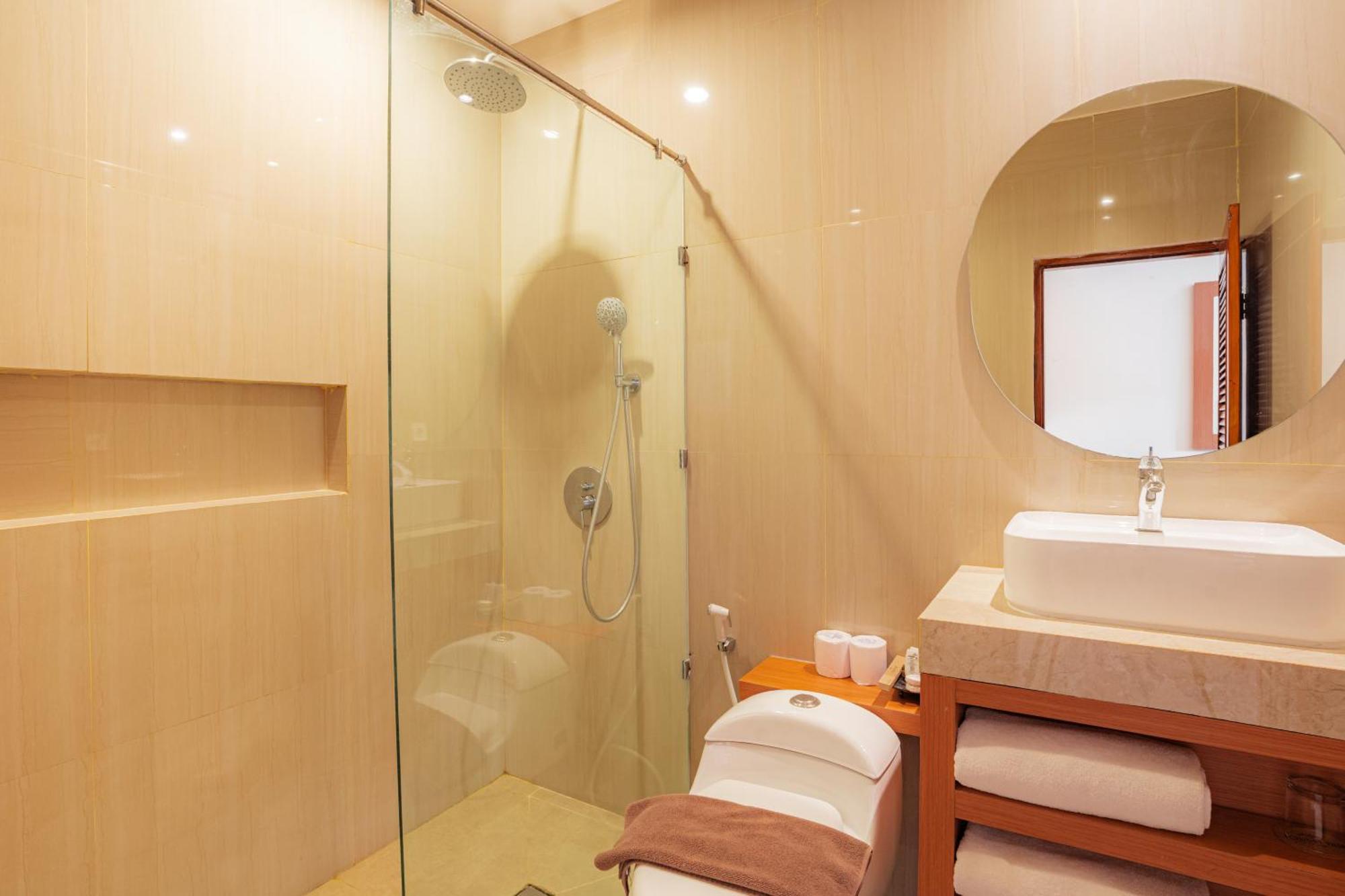 Superior Tweepersoonskamer met 1 of 2 Bedden en Uitzicht op het Zwembad