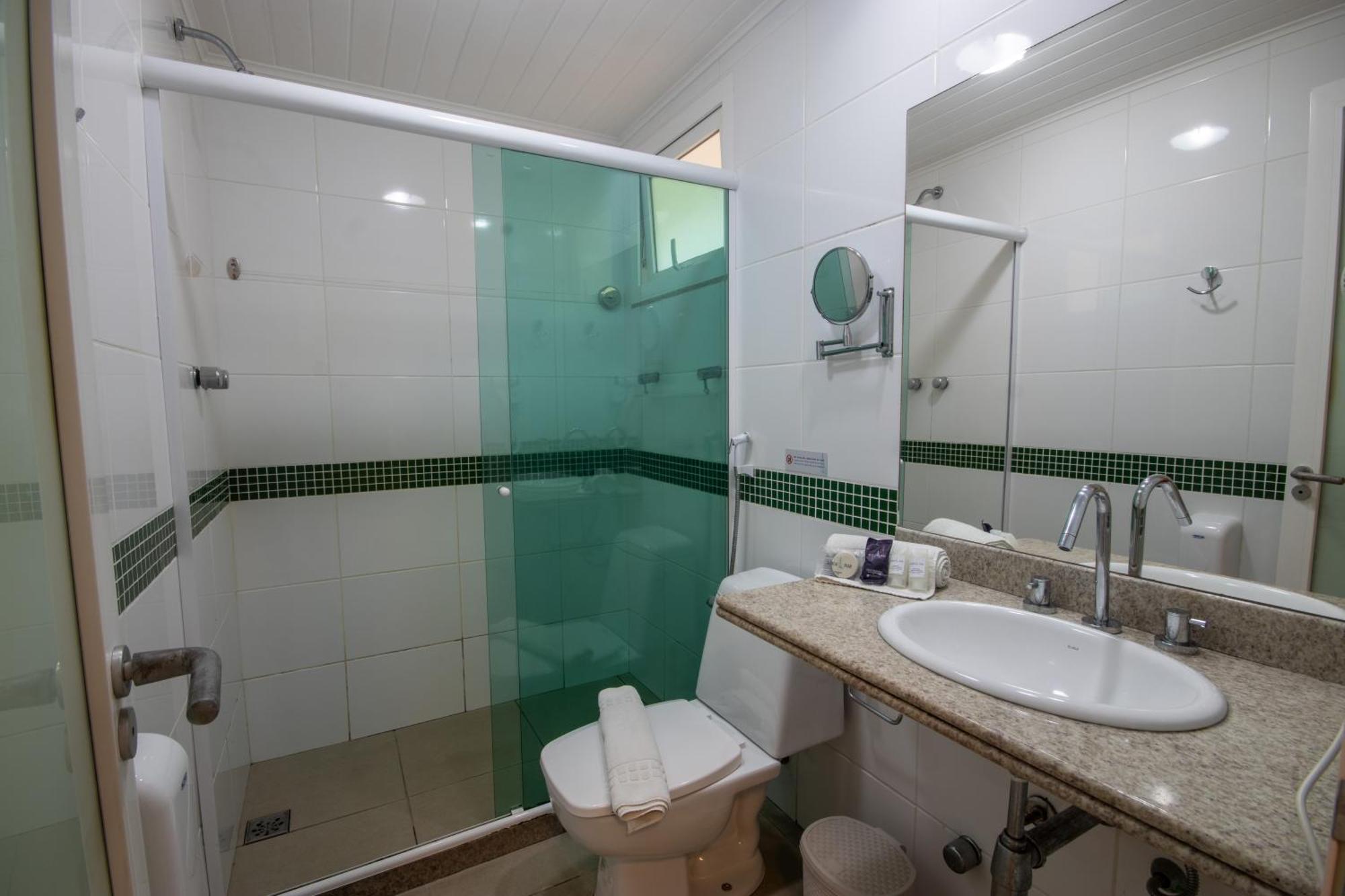 Quarto Duplo Deluxe com Vista Jardim