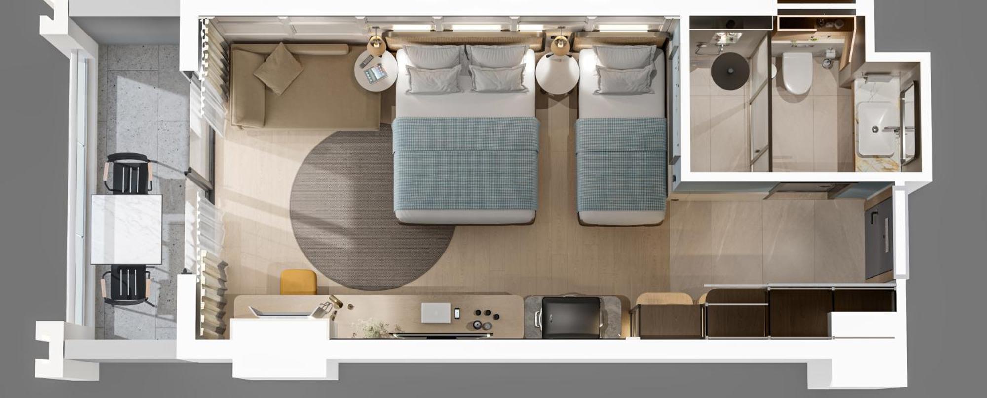 Habitación Cuádruple Superior