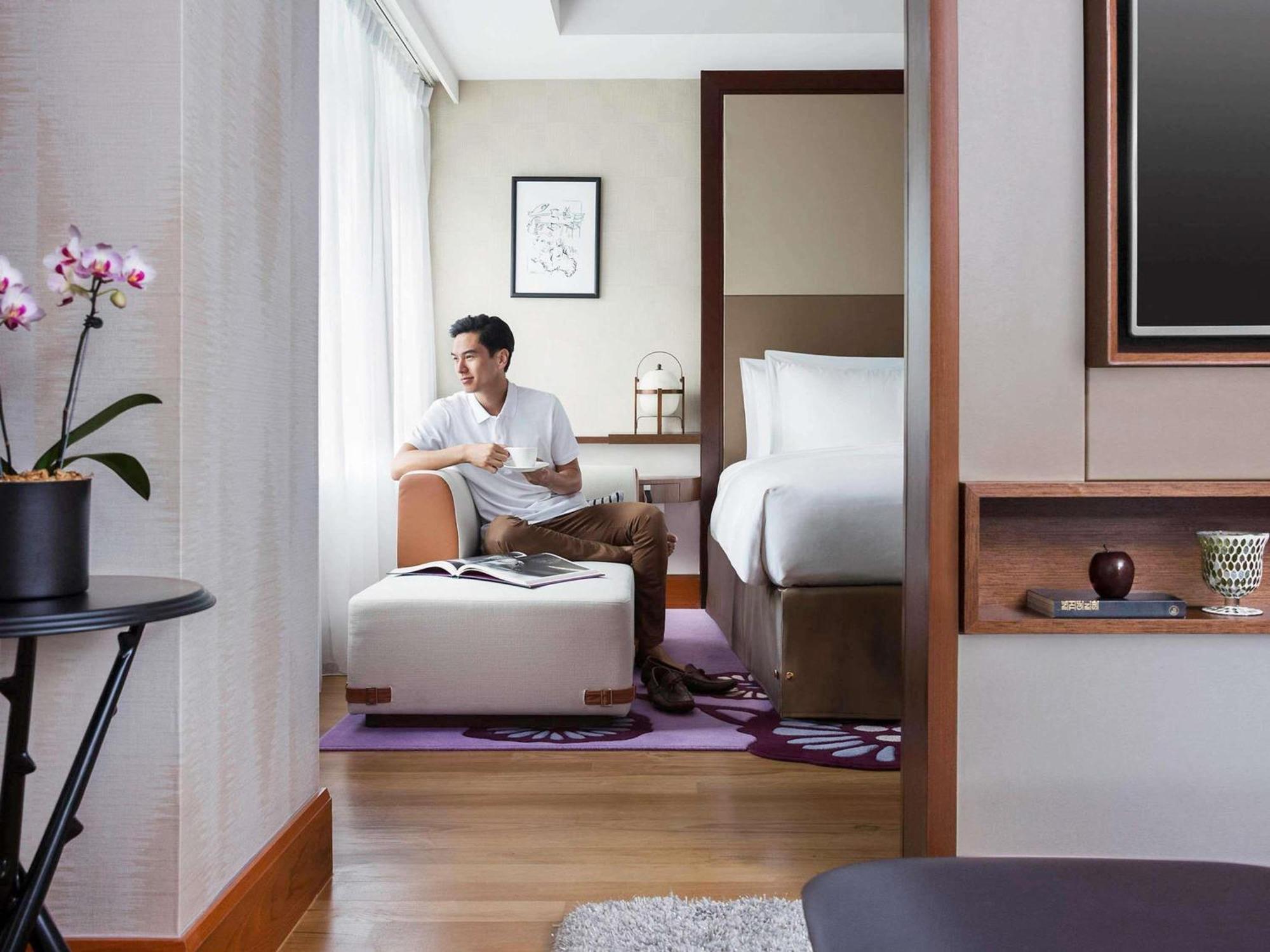 Suite Junior (Suite Décloisonnée) avec 1 Lit King-Size