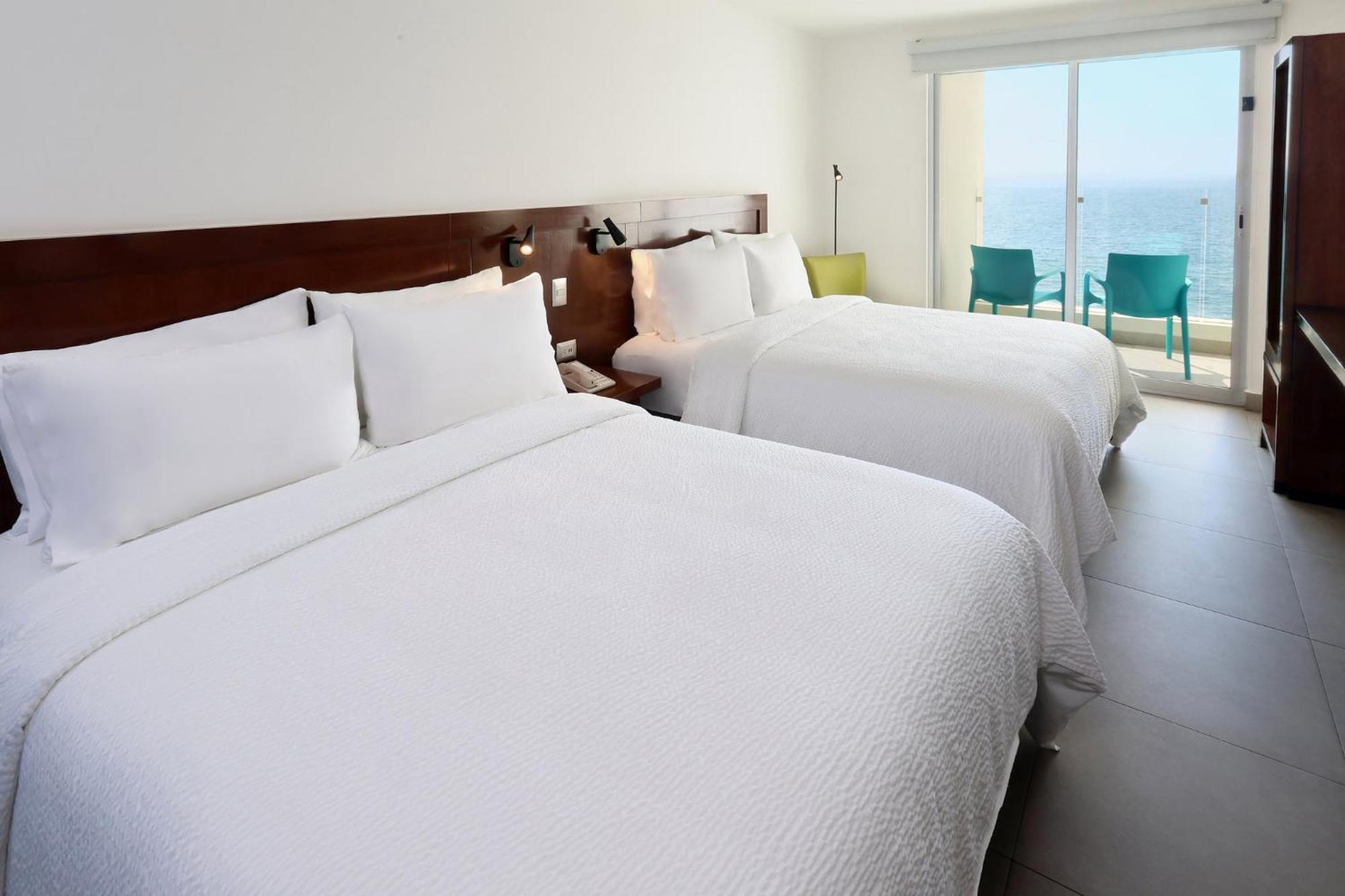 Standard Queen Room Two Queen Beds Ocean View High Floor