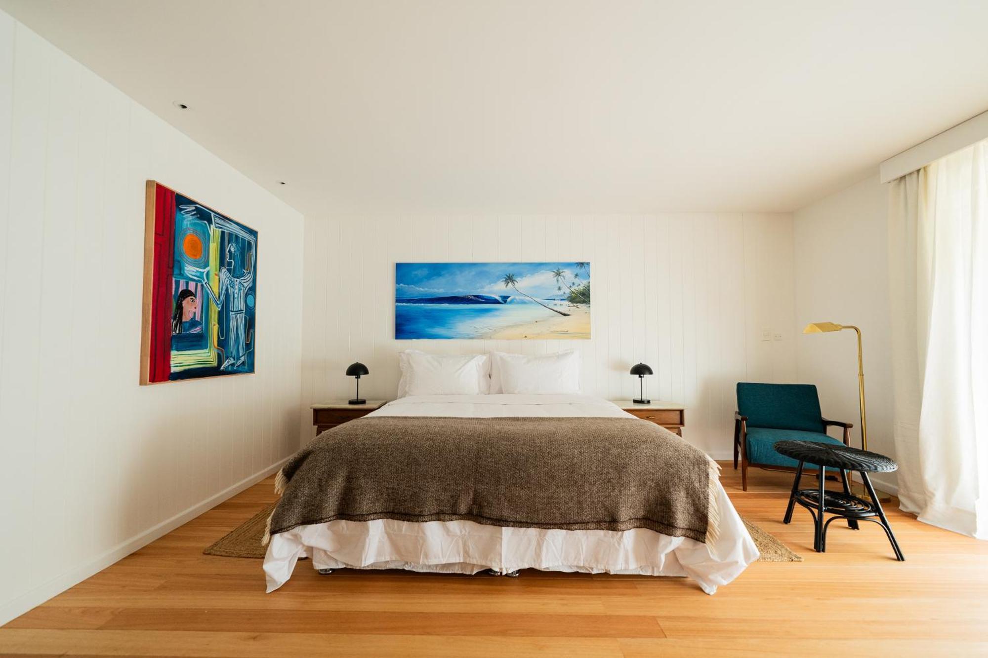 Quarto Duplo com Vista do Jardim