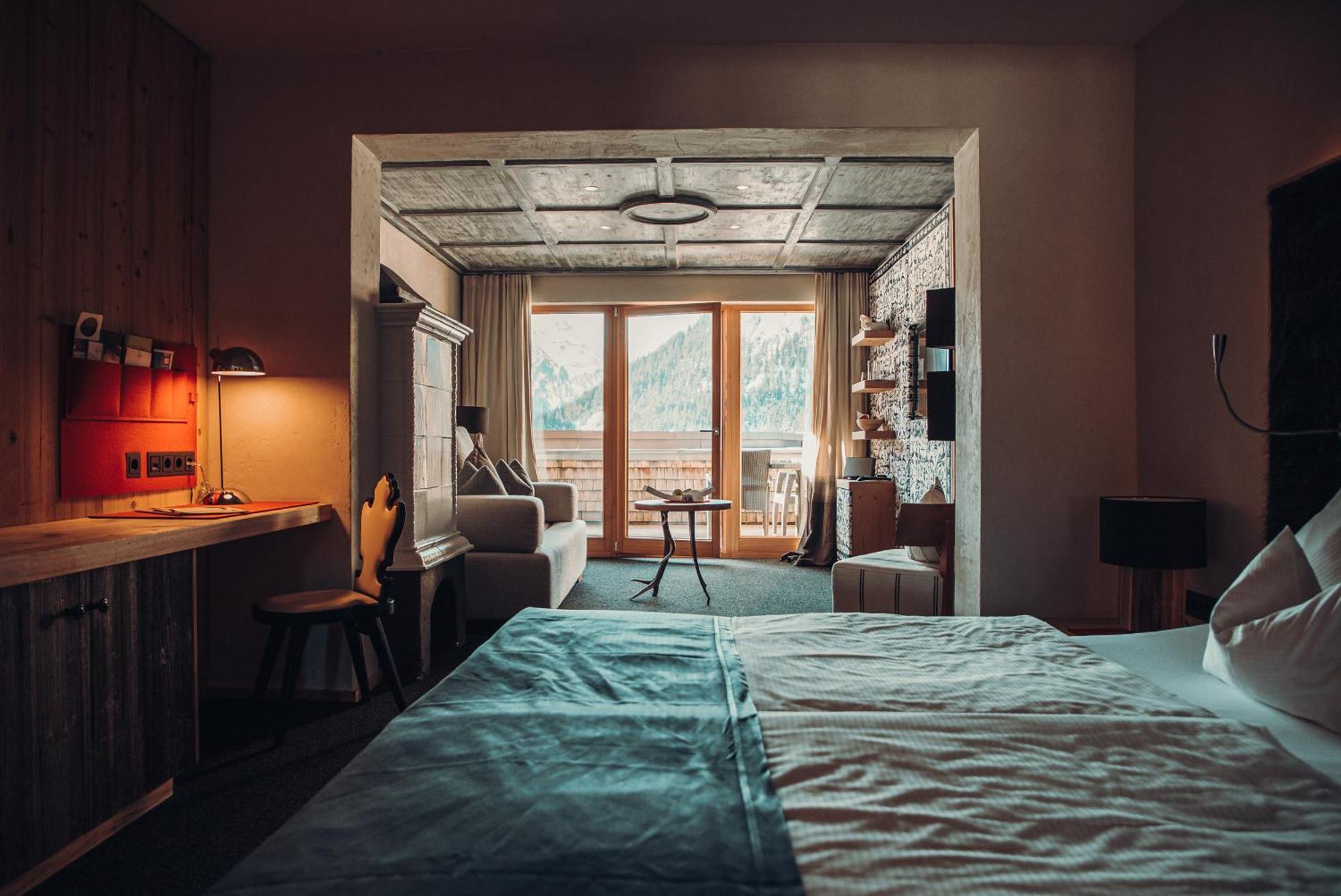 Doppelzimmer mit Bergblick